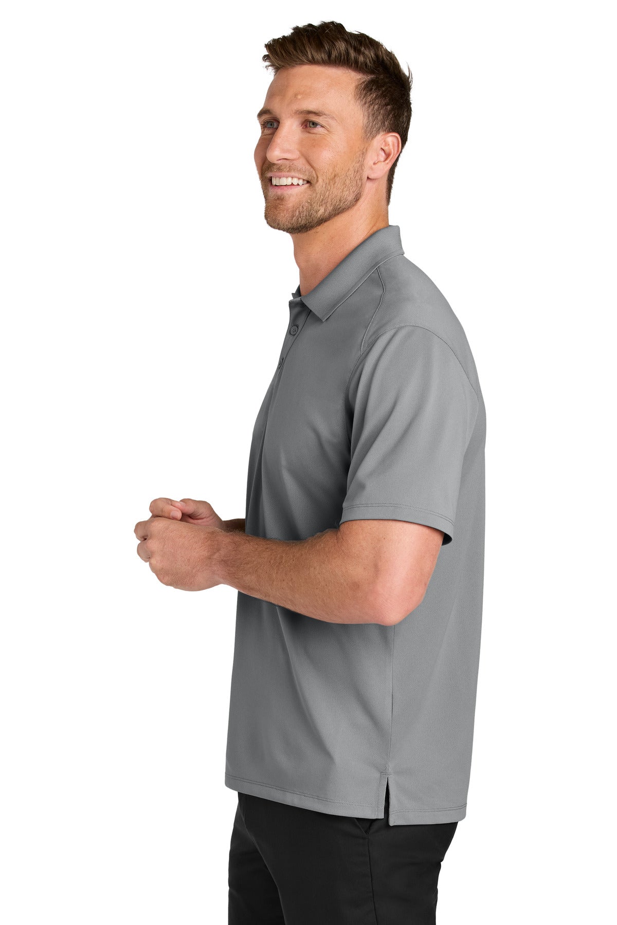 GustyGrey Port Authority Tall Wearever Performance Pique Polo TLK240