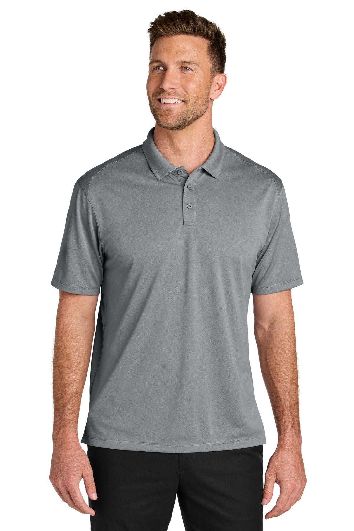GustyGrey Port Authority Tall Wearever Performance Pique Polo TLK240