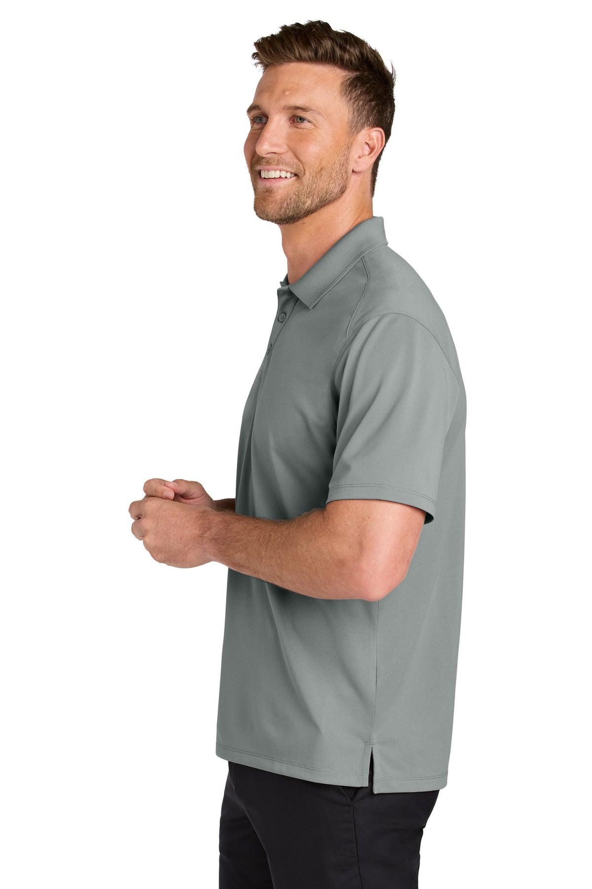 GustyGrey Port Authority Wearever Performance Pique Polo K240