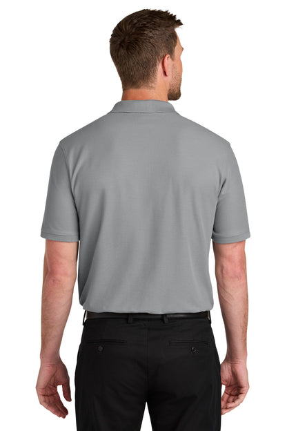 GustyGrey Port Authority Wearever Signature Pique Pocket Polo K200P