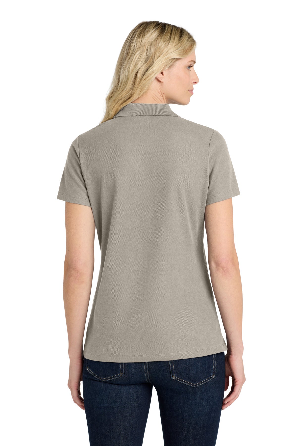 GustyGrey Port Authority Women's SuperPro React Polo. LK810