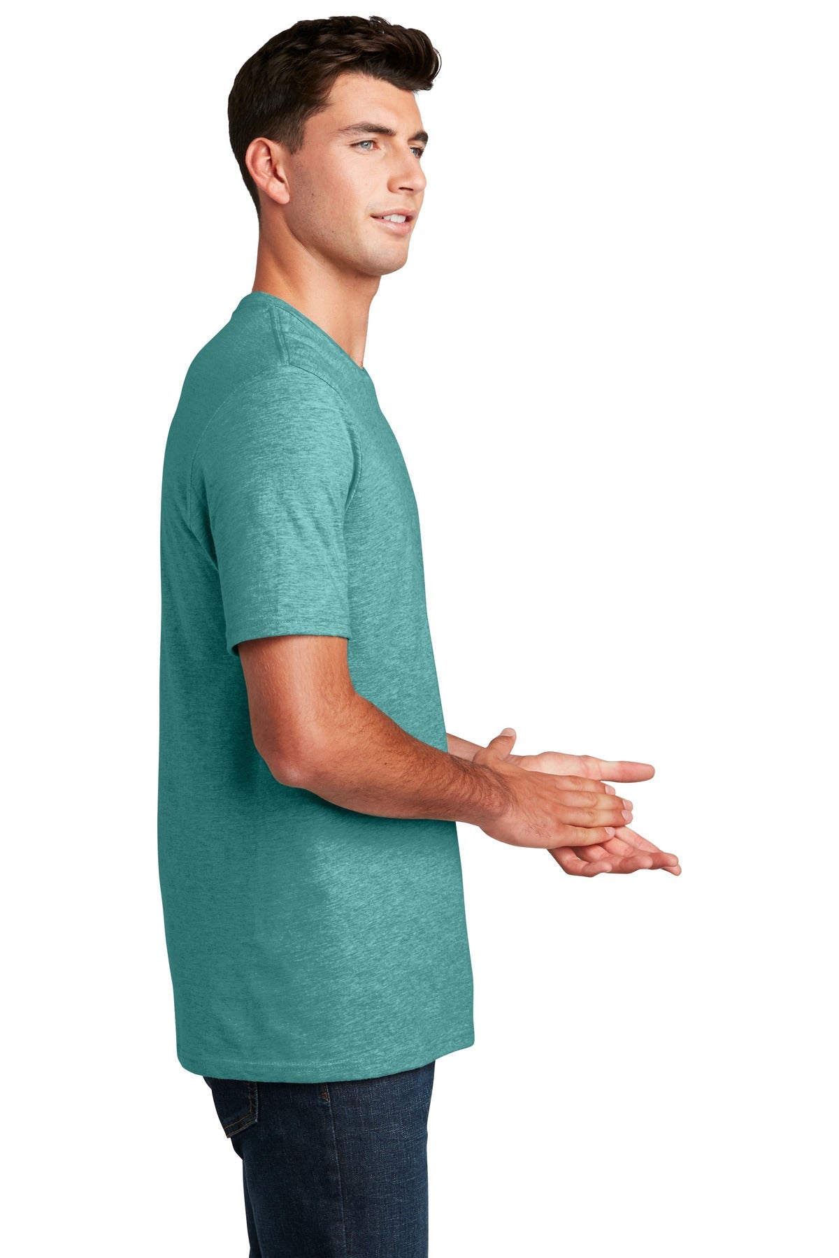 HdEuclpsBl District Perfect Blend CVC Tee. DM108