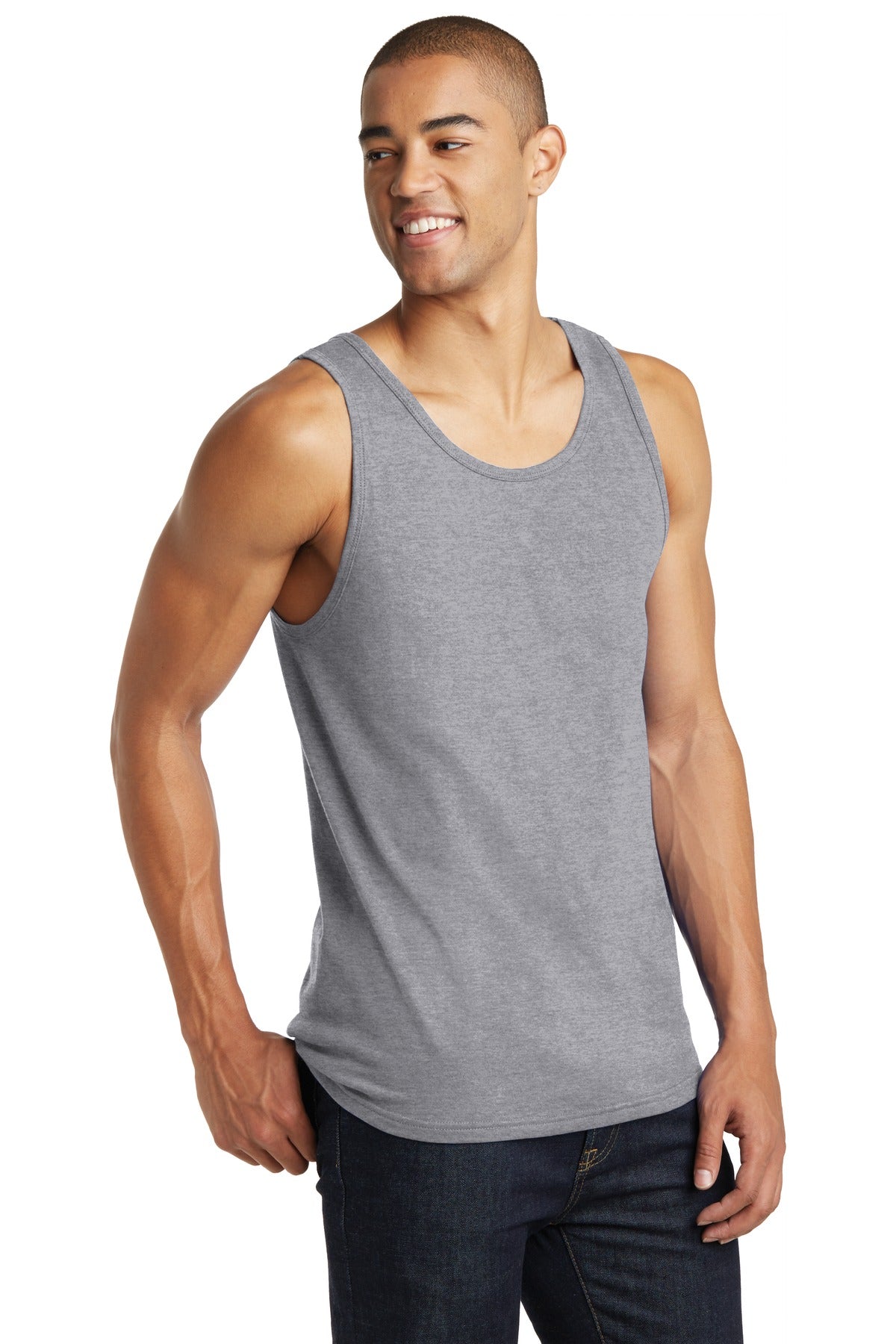 Heather Grey District The Concert Tank . DT5300