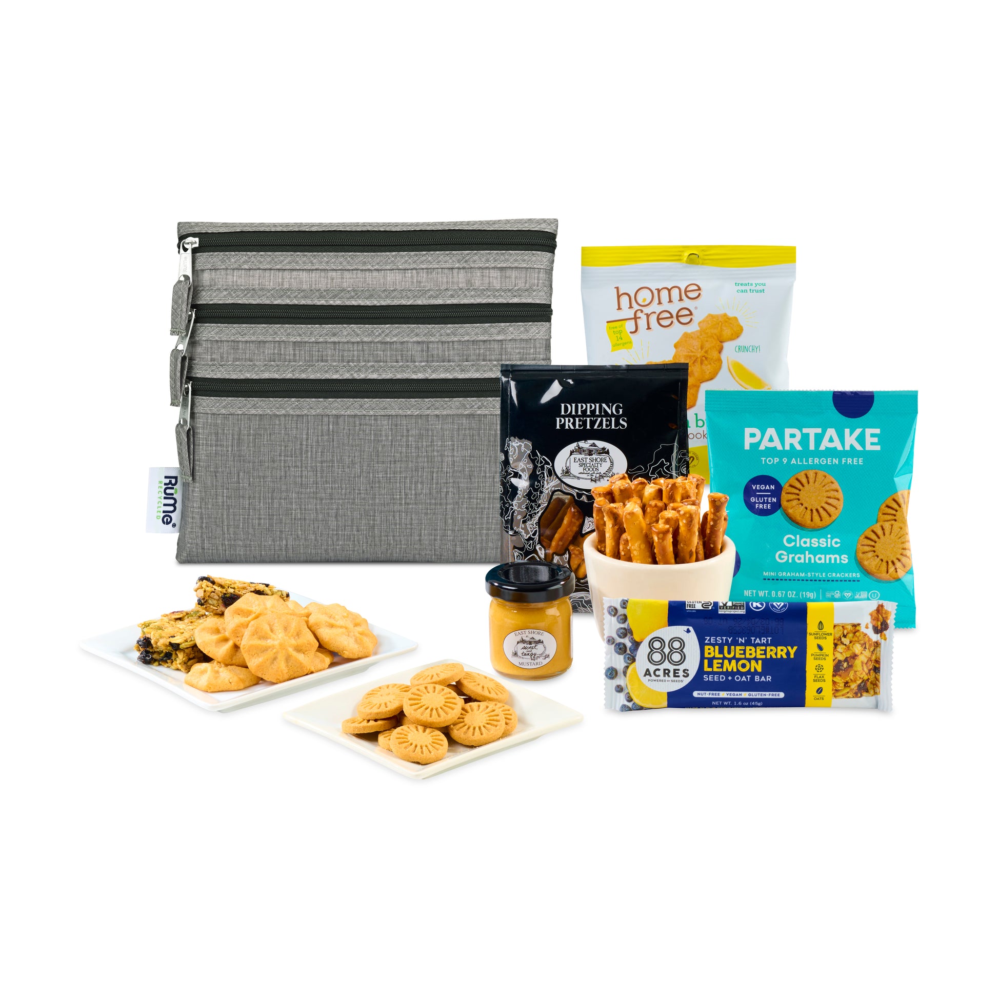 Heather Grey Rume® Goodies for Good Stuff Snack Pack plain