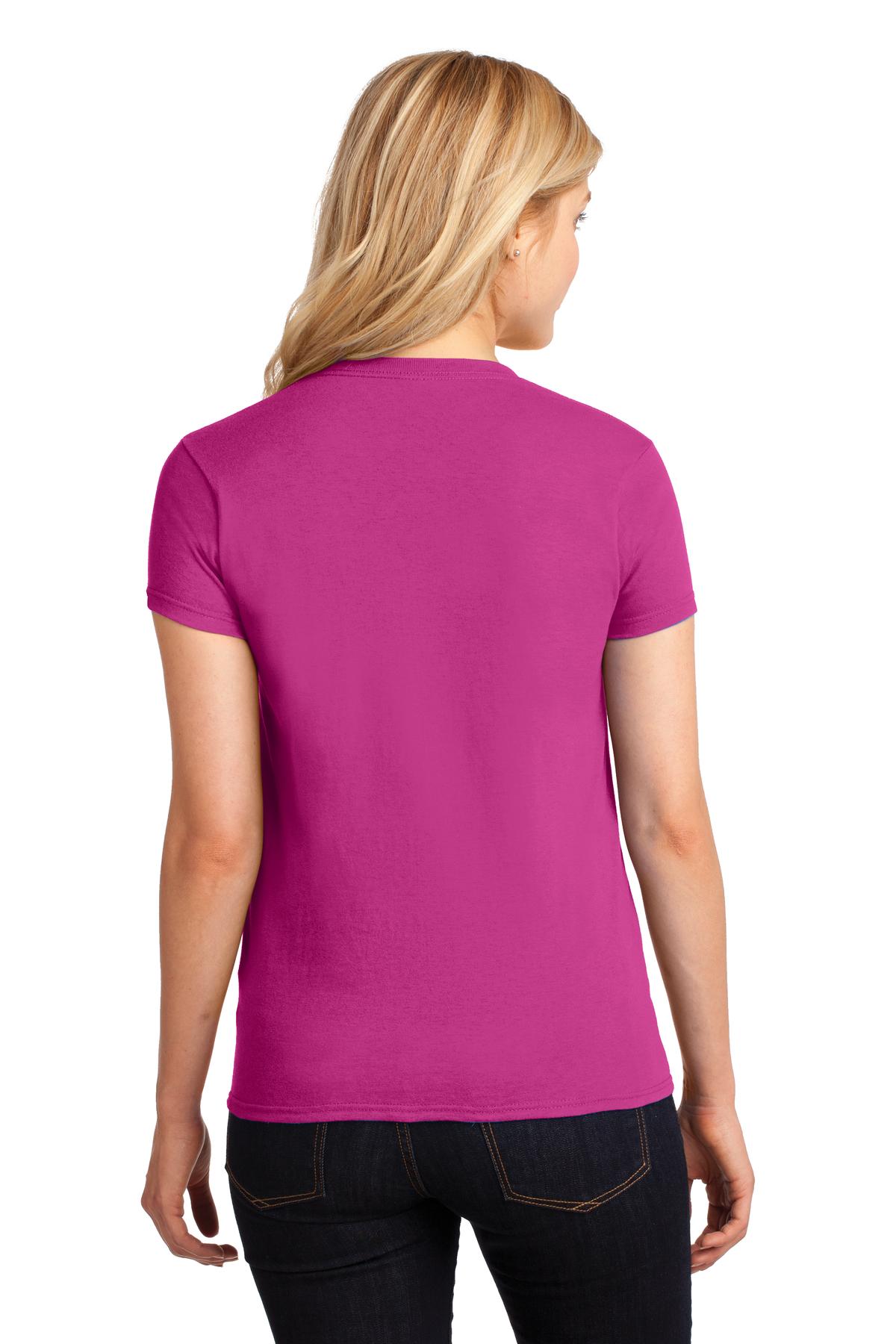 Heliconia Gildan Women's Heavy Cotton 100% Cotton T-Shirt. 5000L