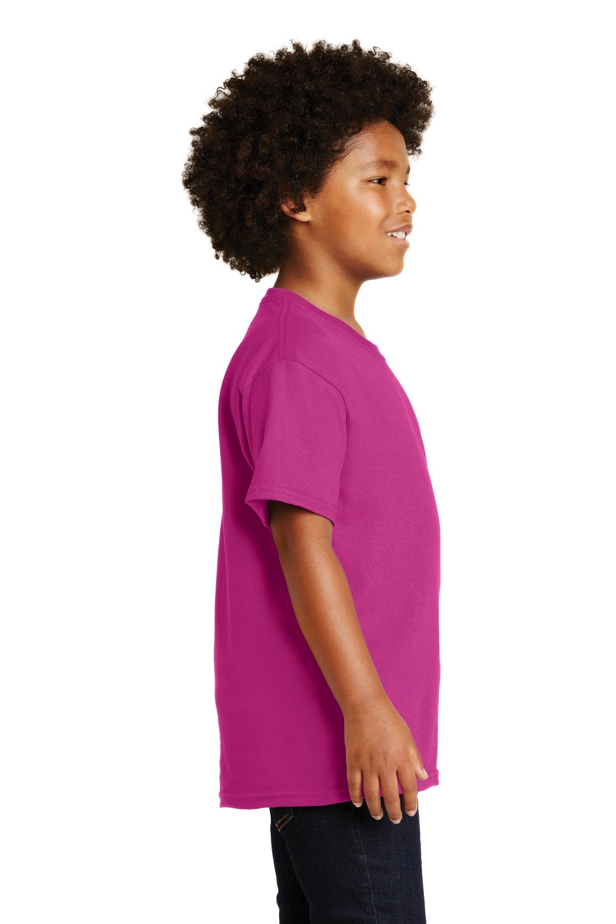 Heliconia Gildan - Youth Ultra Cotton 100% US Cotton T-Shirt. 2000B