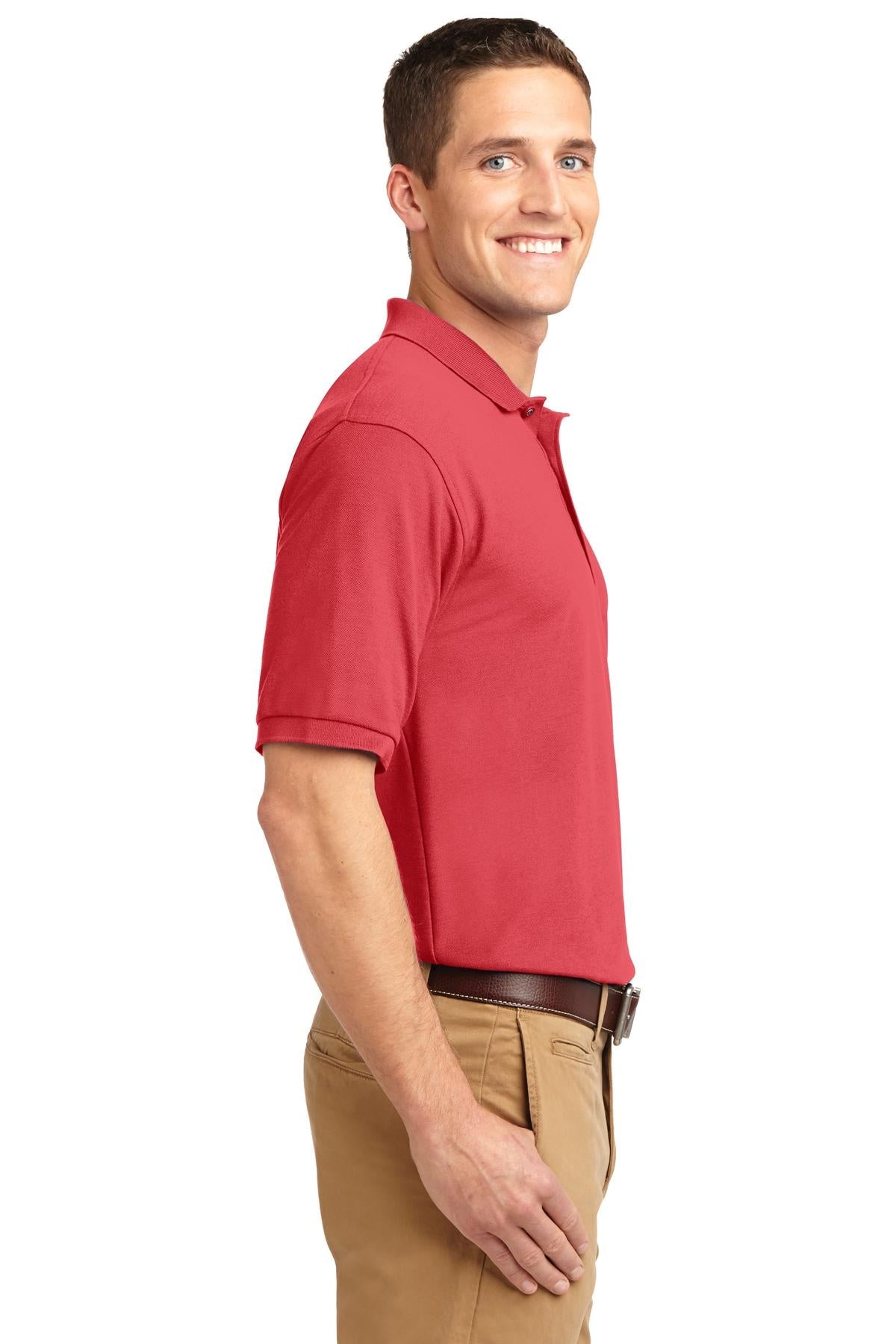 Hibiscus Port Authority Extended Size Silk Touch Polo K500ES