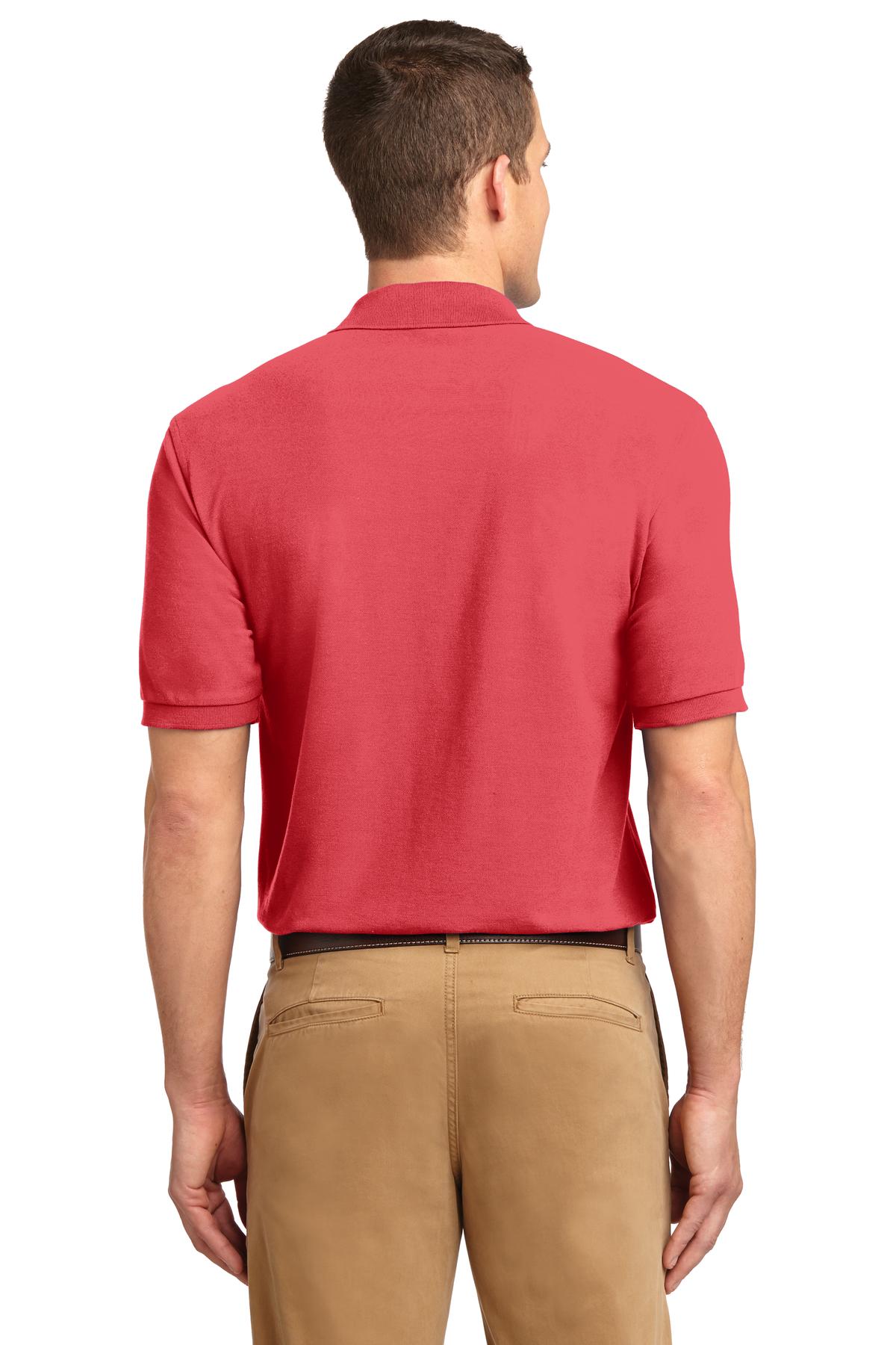 Hibiscus Port Authority Extended Size Silk Touch Polo K500ES