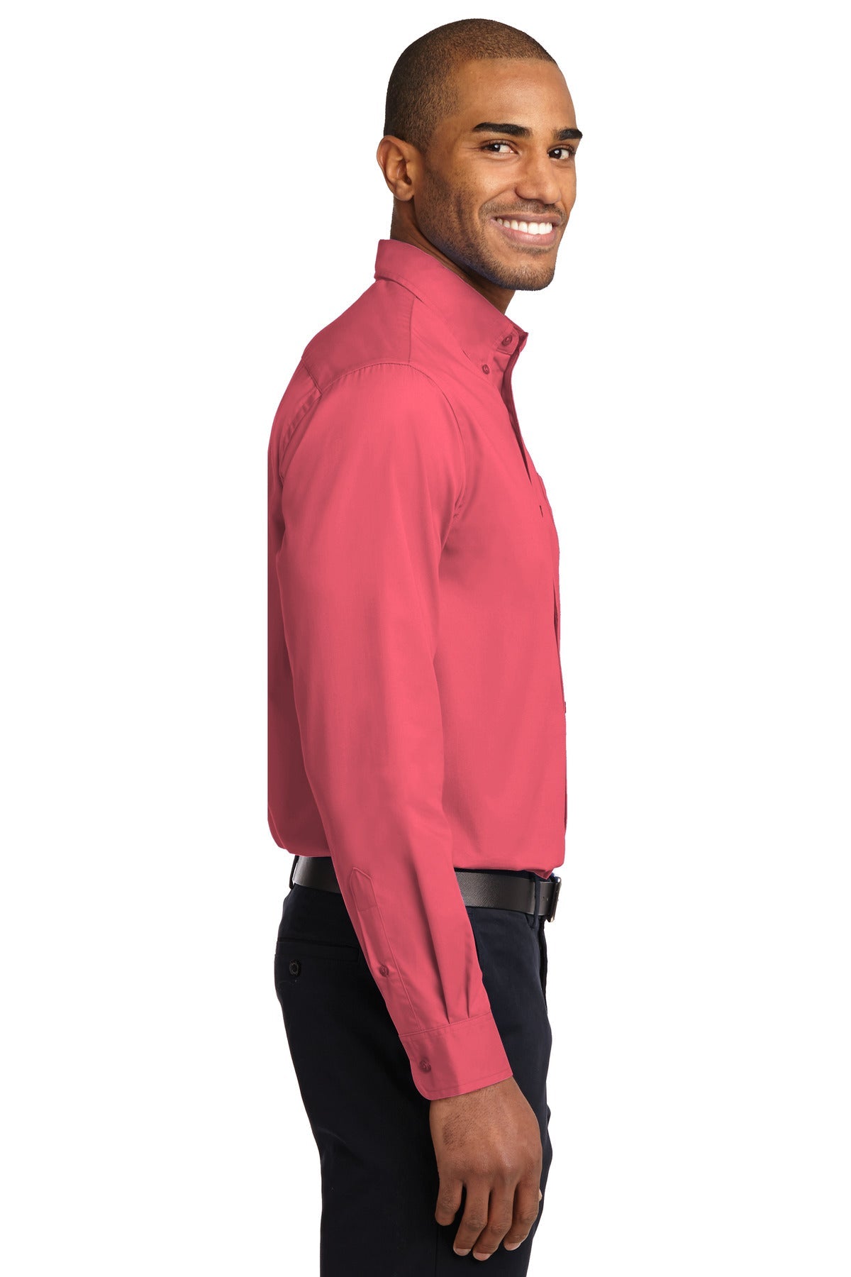 Hibiscus Port Authority Long Sleeve Easy Care Shirt S608