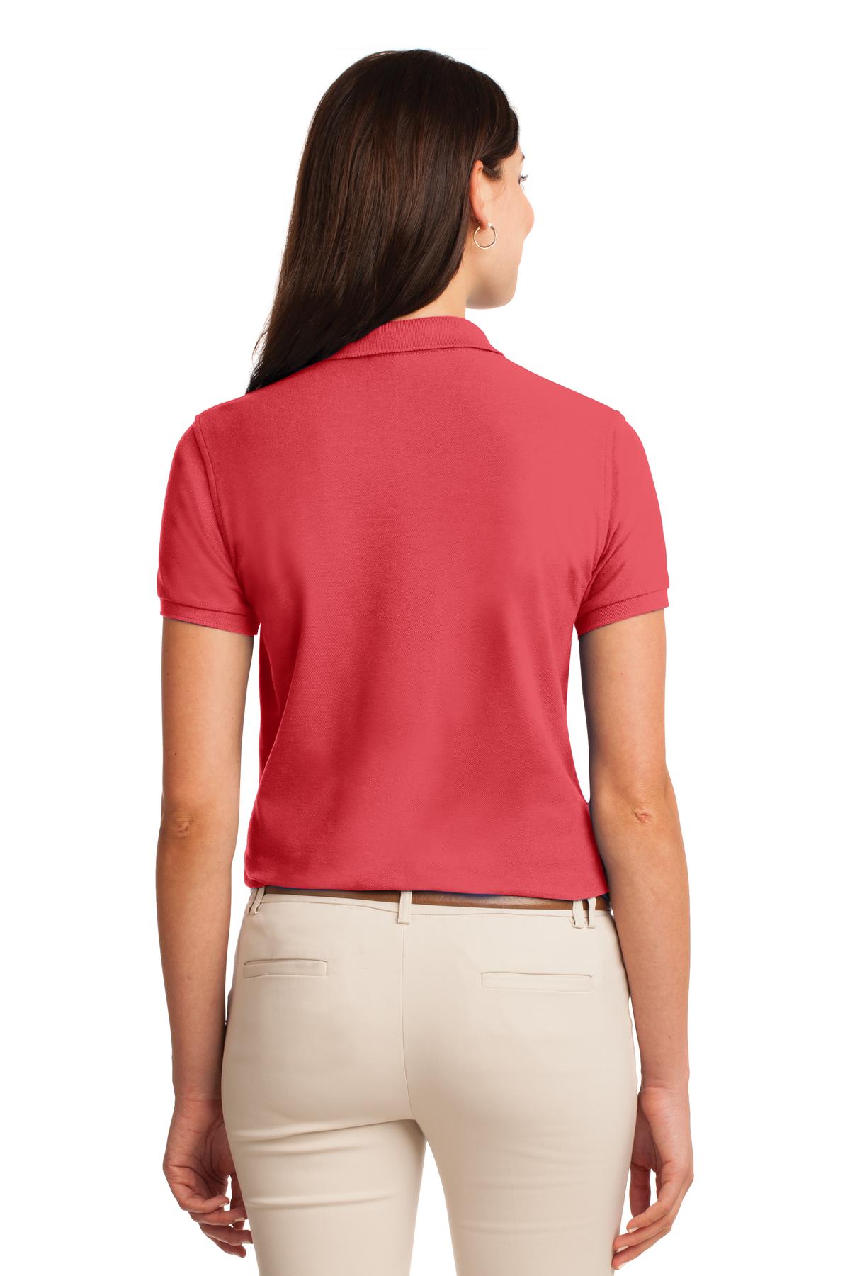 Hibiscus Port Authority Women's Silk Touch Polo. L500