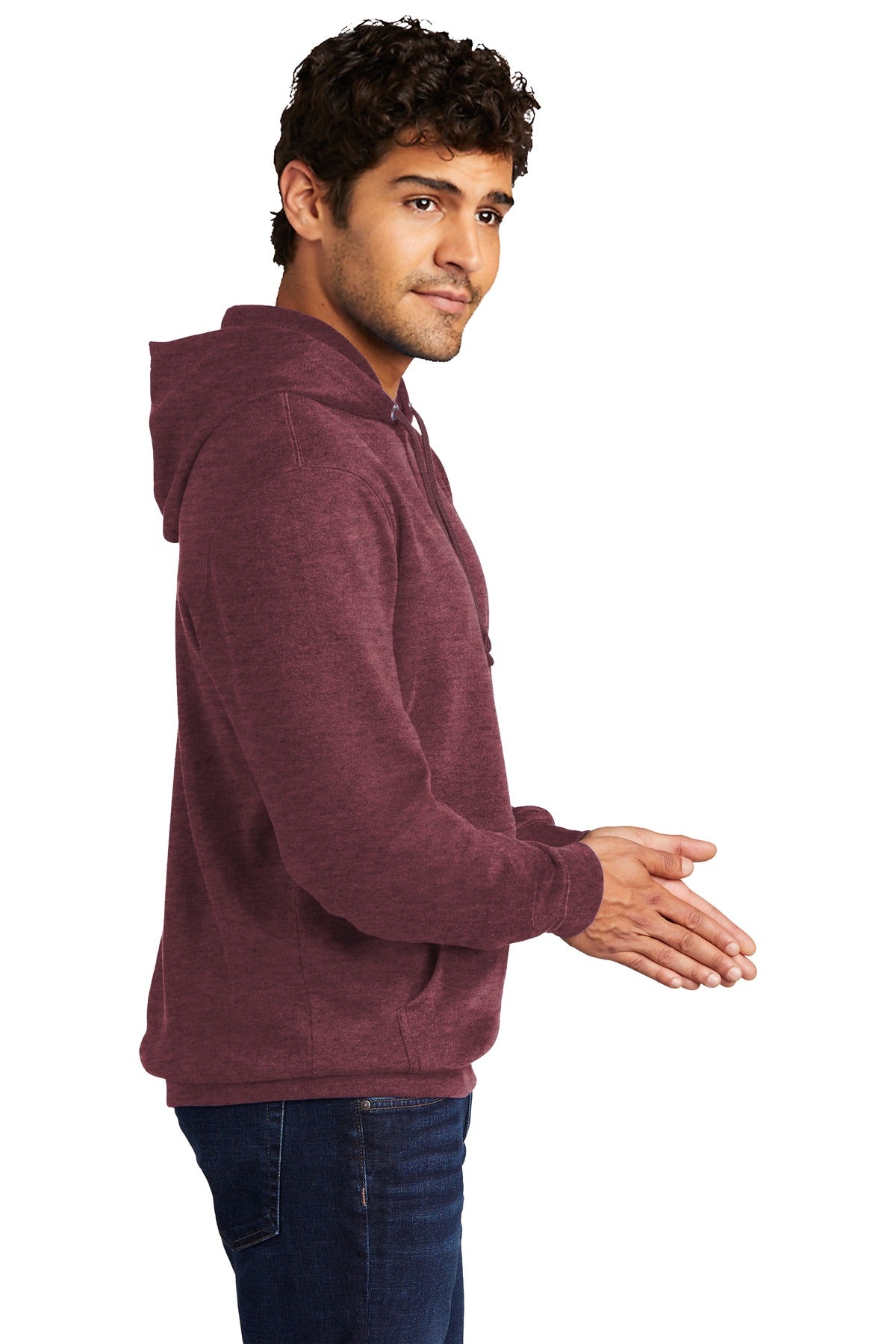 Ht Cardinal District V.I.T. Fleece Hoodie DT6100