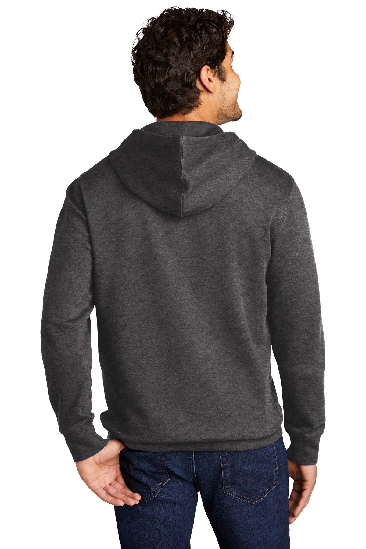 Ht Charcoal District V.I.T. Fleece Hoodie DT6100