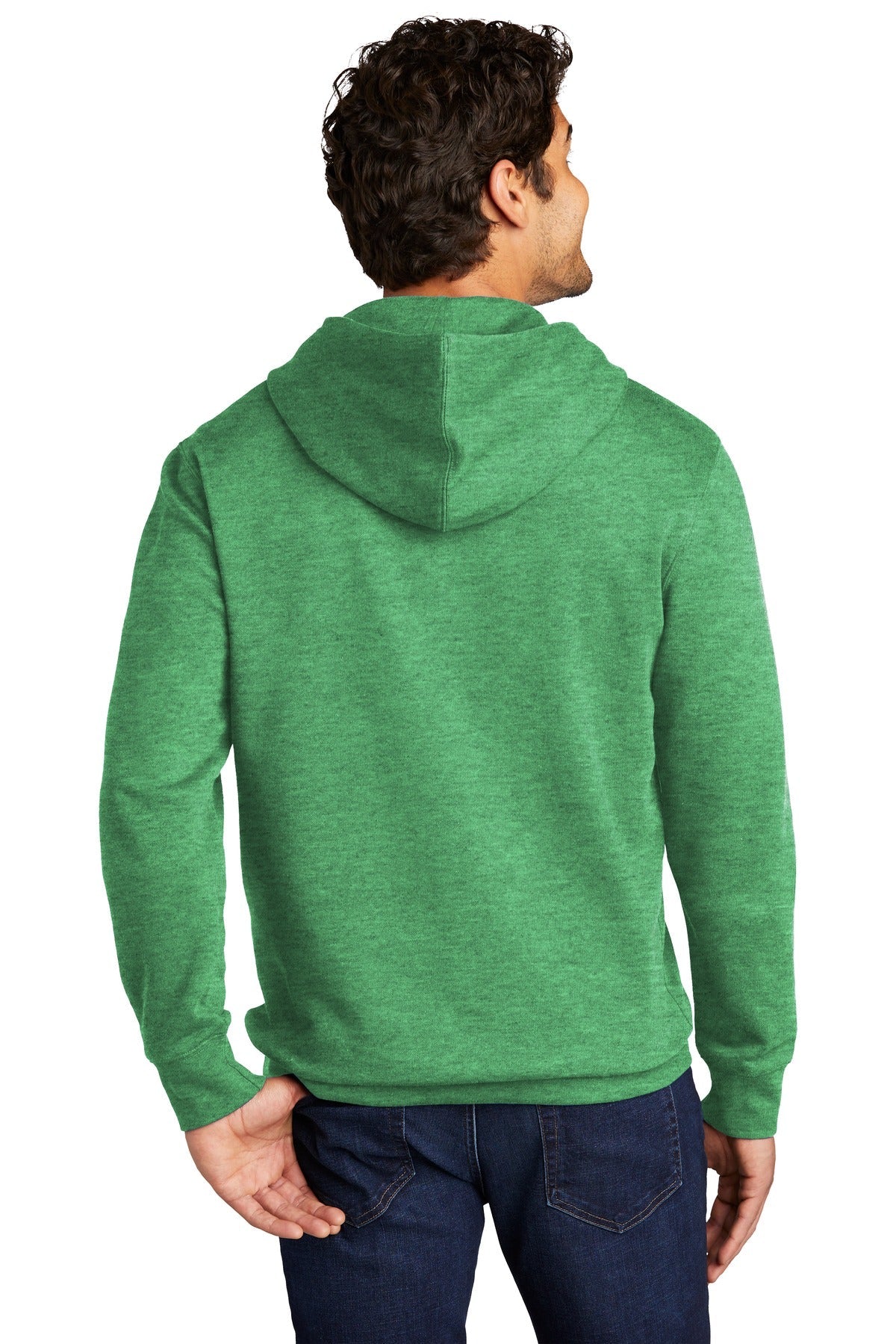 Ht Kelly Green District V.I.T. Fleece Hoodie DT6100