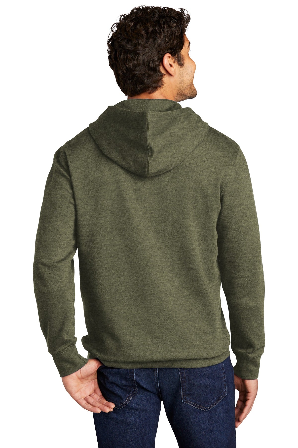 Ht Olive District V.I.T. Fleece Hoodie DT6100