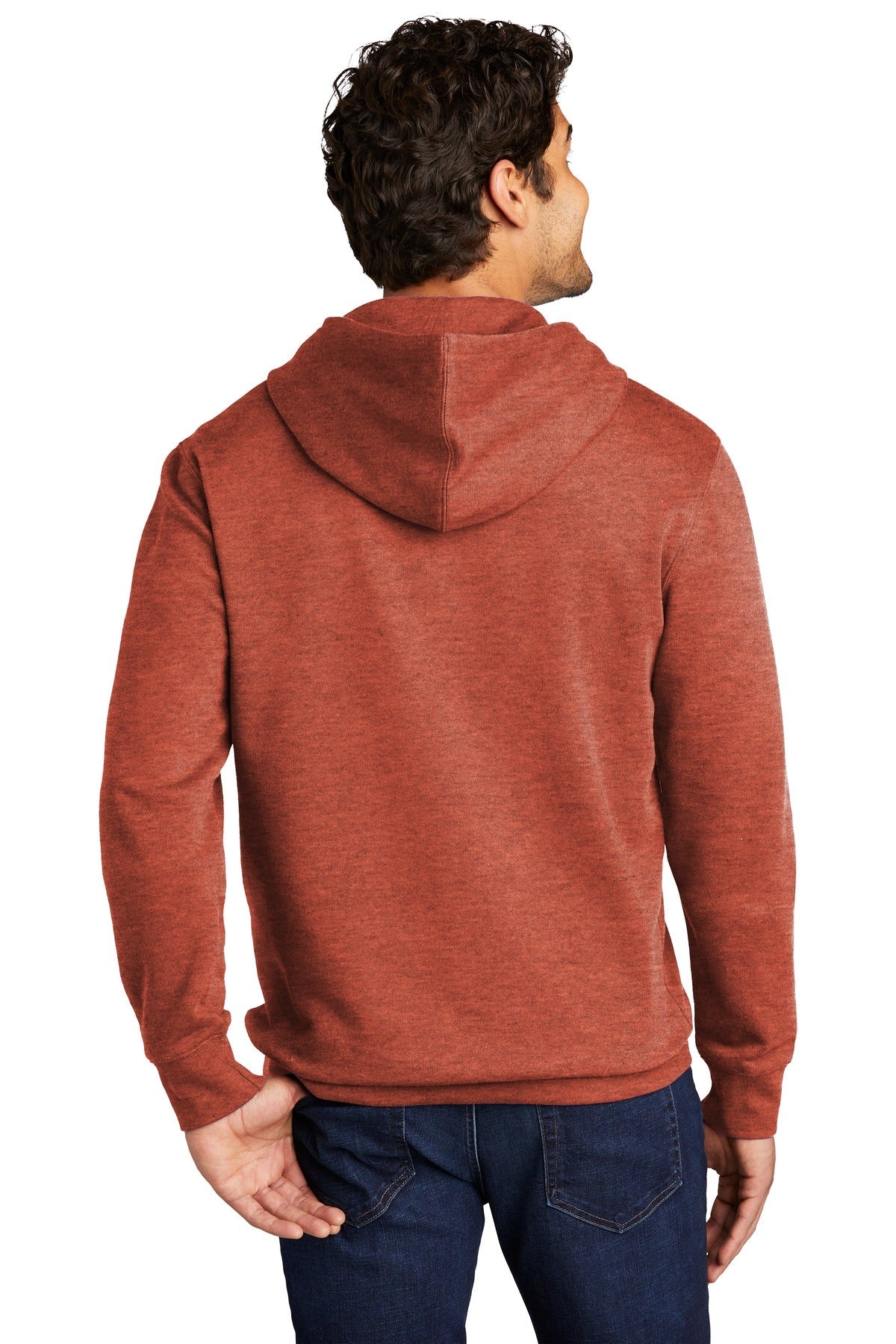 Ht Russet District V.I.T. Fleece Hoodie DT6100