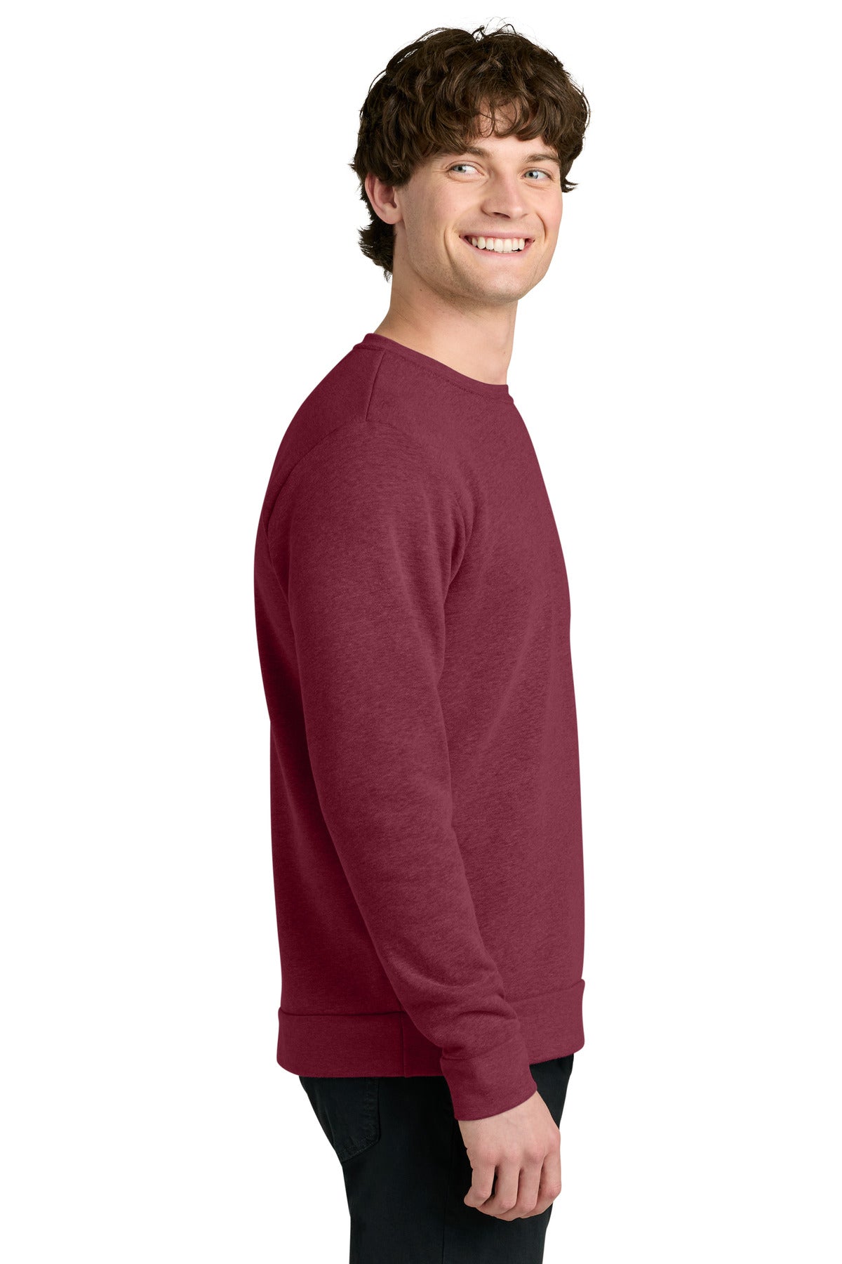 HtCardinal Next Level Apparel Adult Malibu Crewneck Sweatshirt NL9002