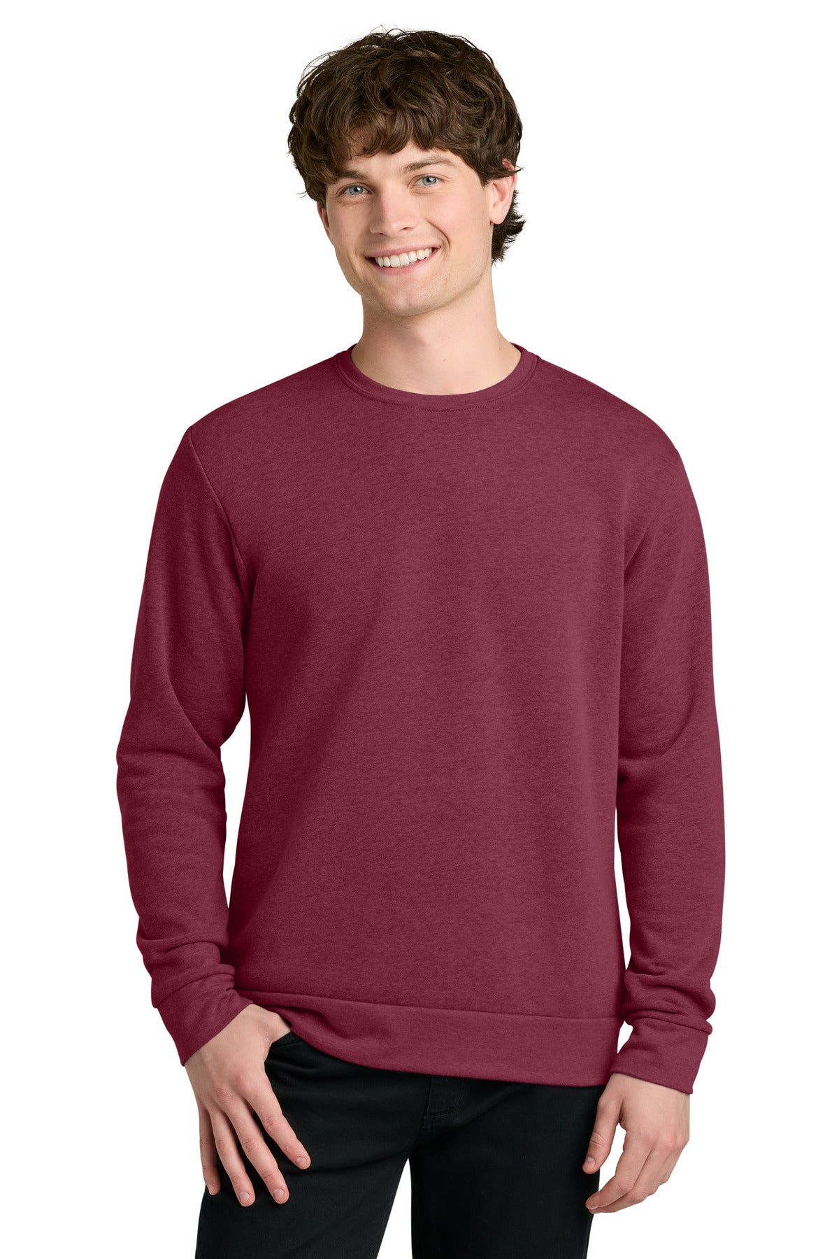HtCardinal Next Level Apparel Adult Malibu Crewneck Sweatshirt NL9002