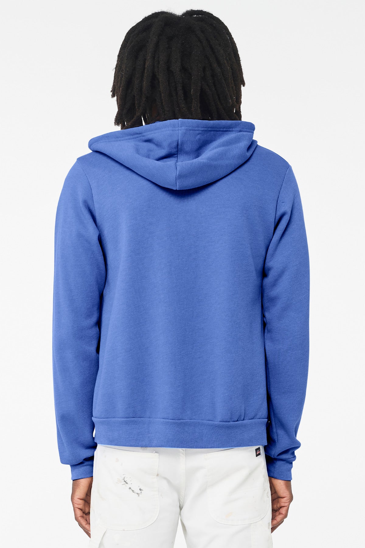 HtClmbBl BELLA+CANVAS Unisex Sponge Fleece Full-Zip Hoodie. BC3739
