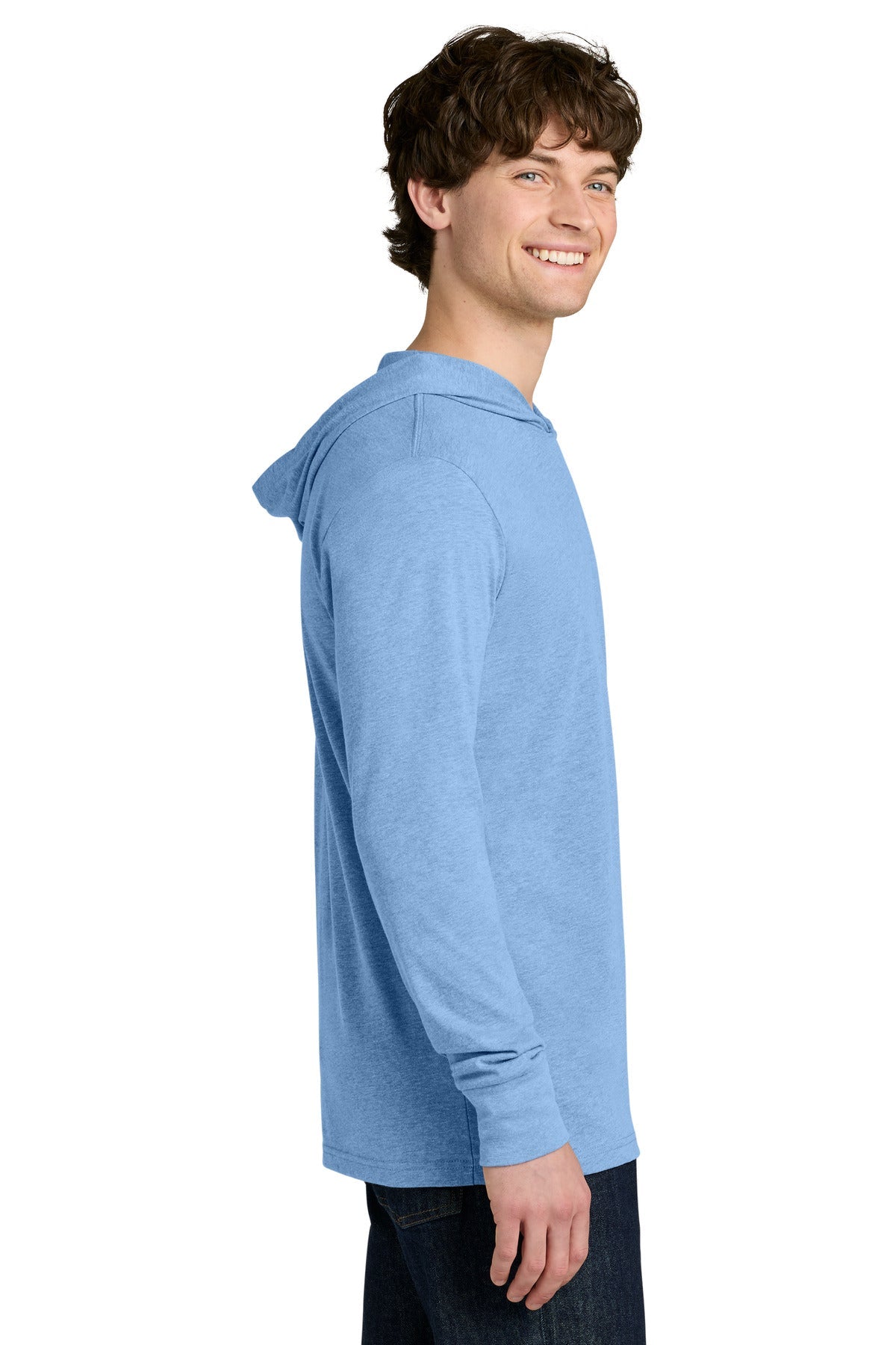 HtClmbBl Next Level Apparel CVC Long Sleeve Hoodie NL6221