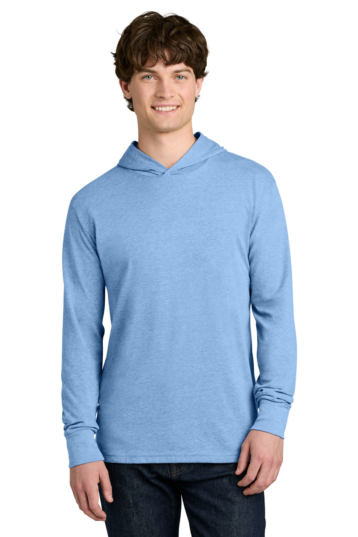 HtClmbBl Next Level Apparel CVC Long Sleeve Hoodie NL6221