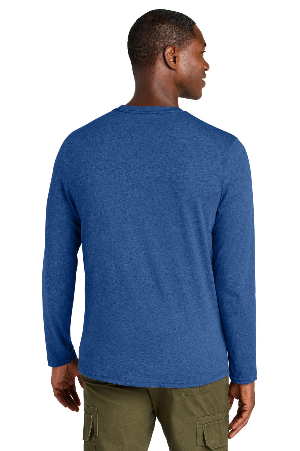 HtdDpRoyal District Perfect Weight CVC Long Sleeve Tee DT185
