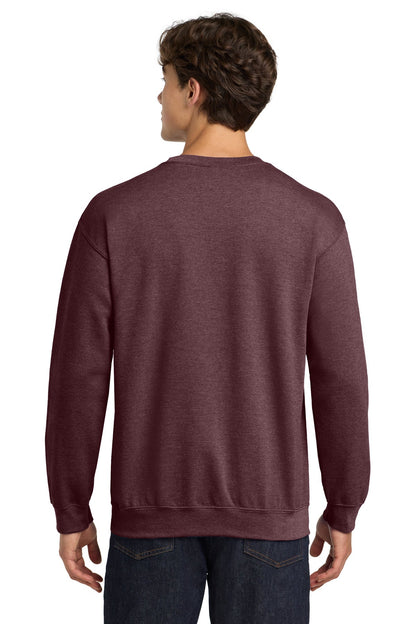 HtDkMaroon Gildan Heavy Blend Crewneck Sweatshirt. 18000