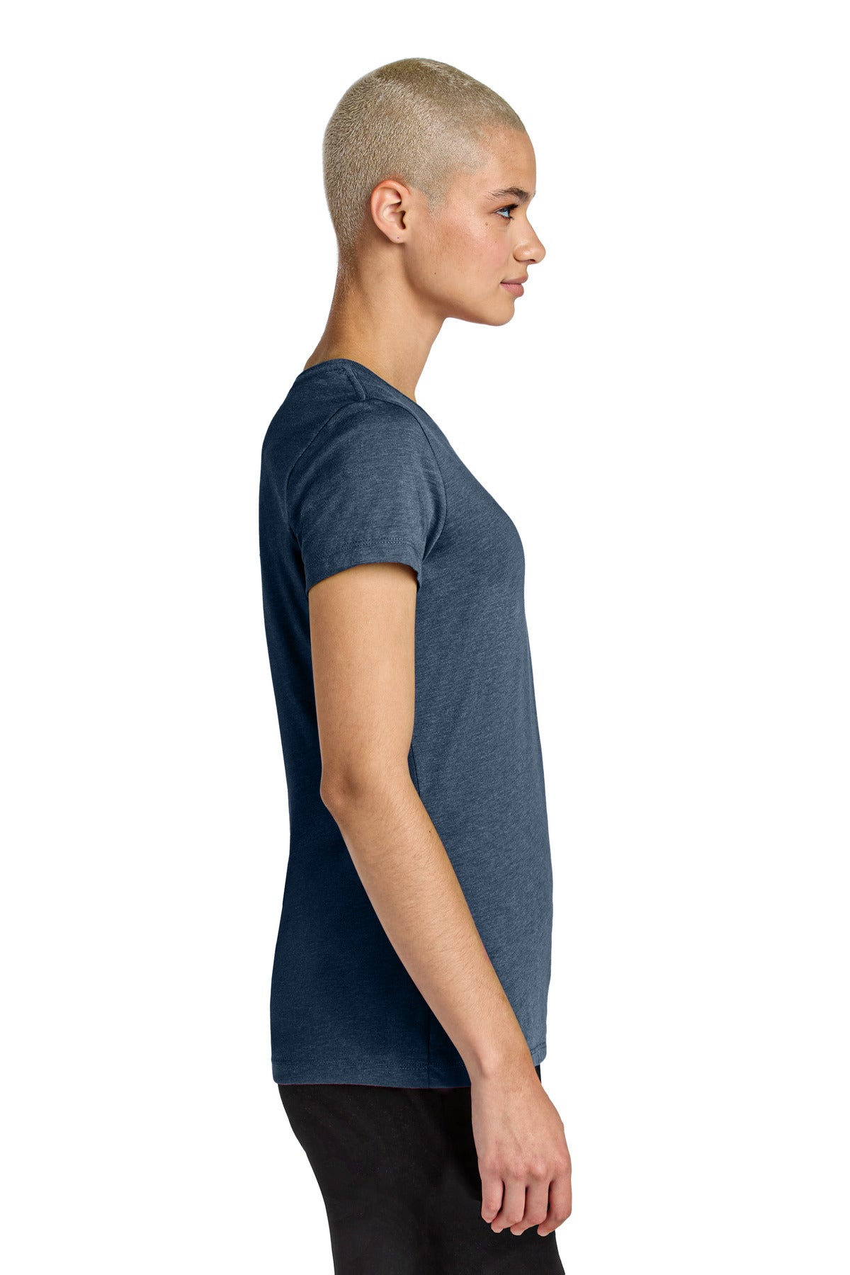 HtdNavy District Women's Perfect Weight CVC Tee DT188