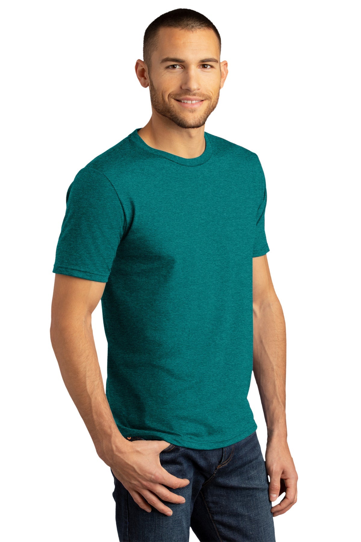 HtdTeal District Perfect Tri DTG Tee DM130DTG