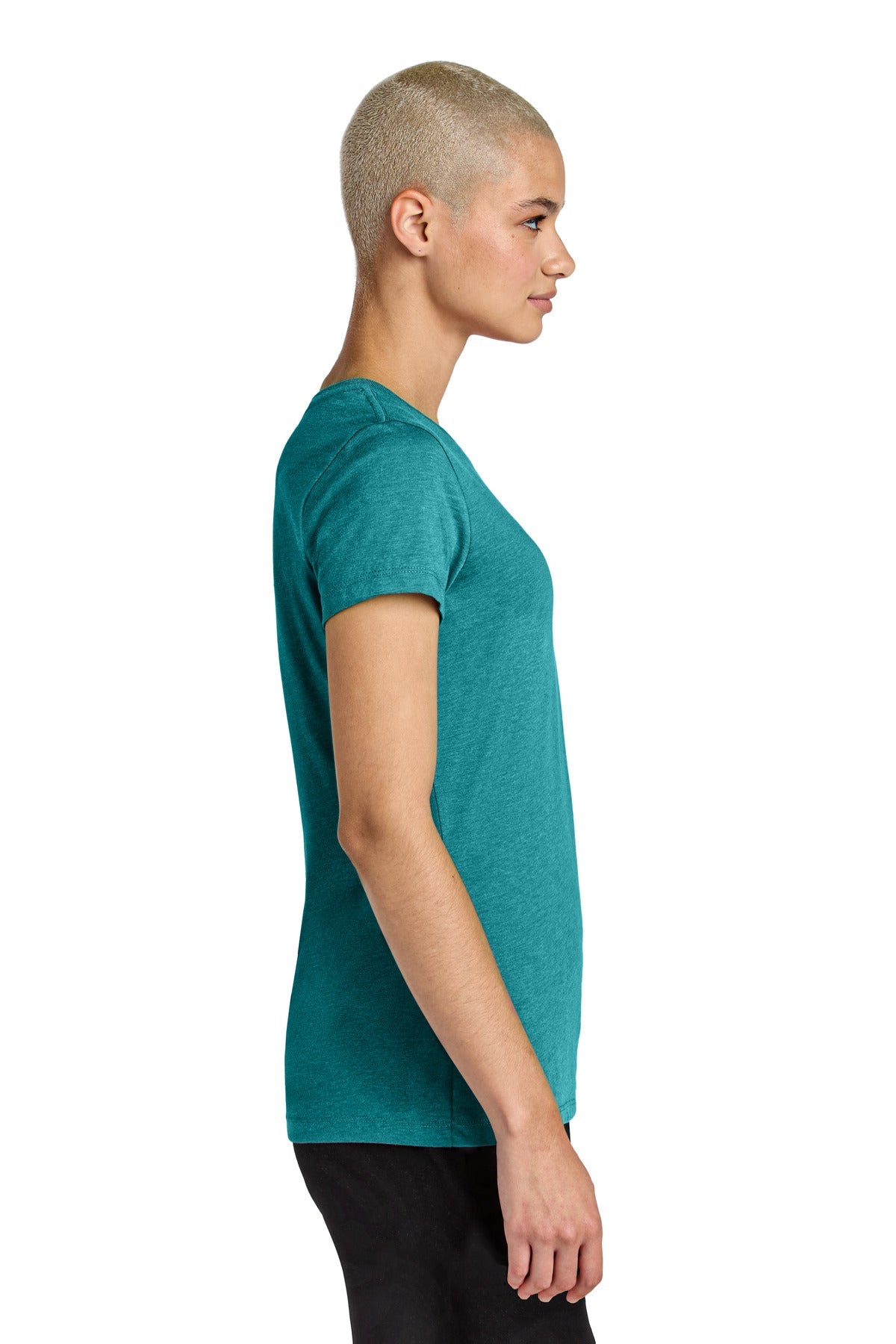 HtdTeal District Women's Perfect Weight CVC Tee DT188