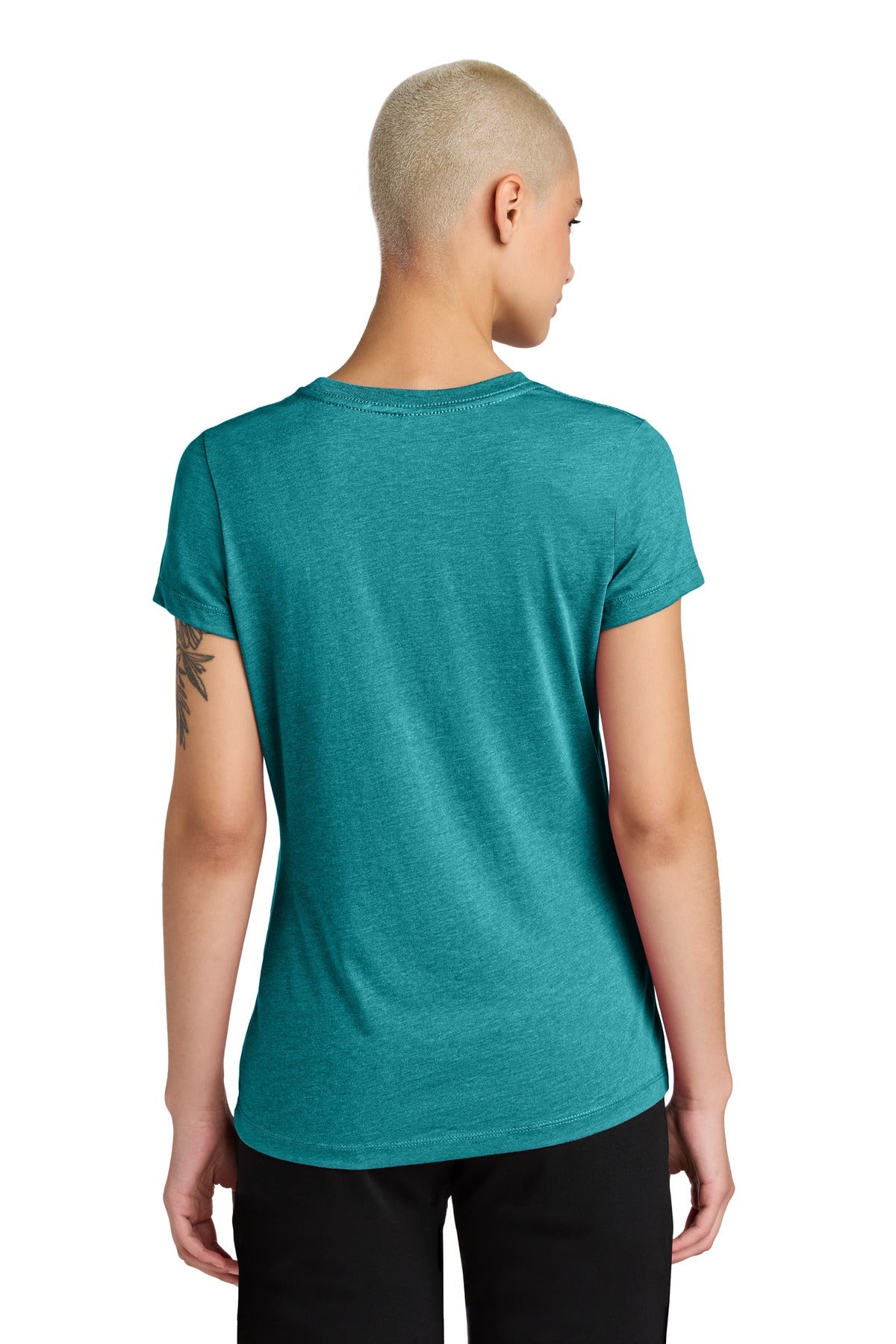 HtdTeal District Women's Perfect Weight CVC Tee DT188