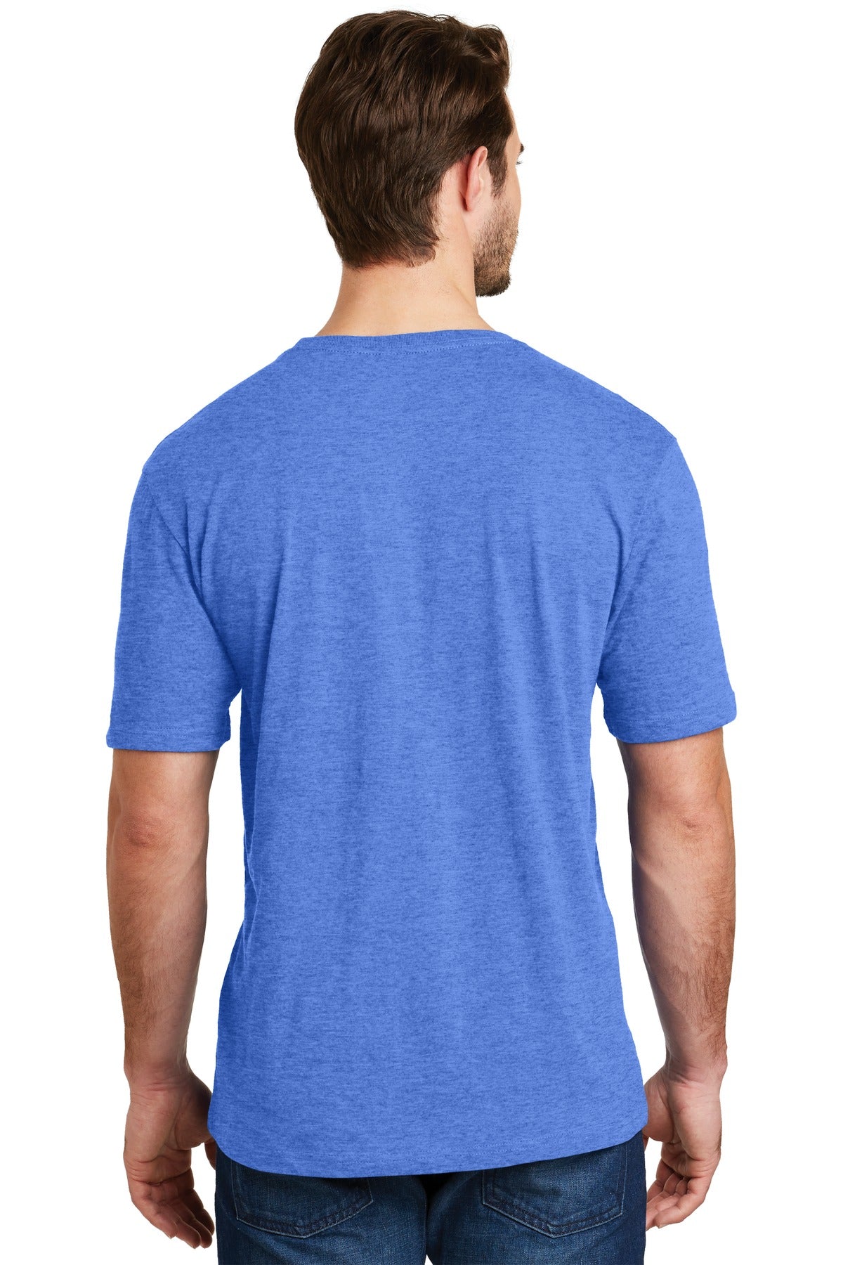 Hthr Royal District Perfect Blend CVC Tee. DM108