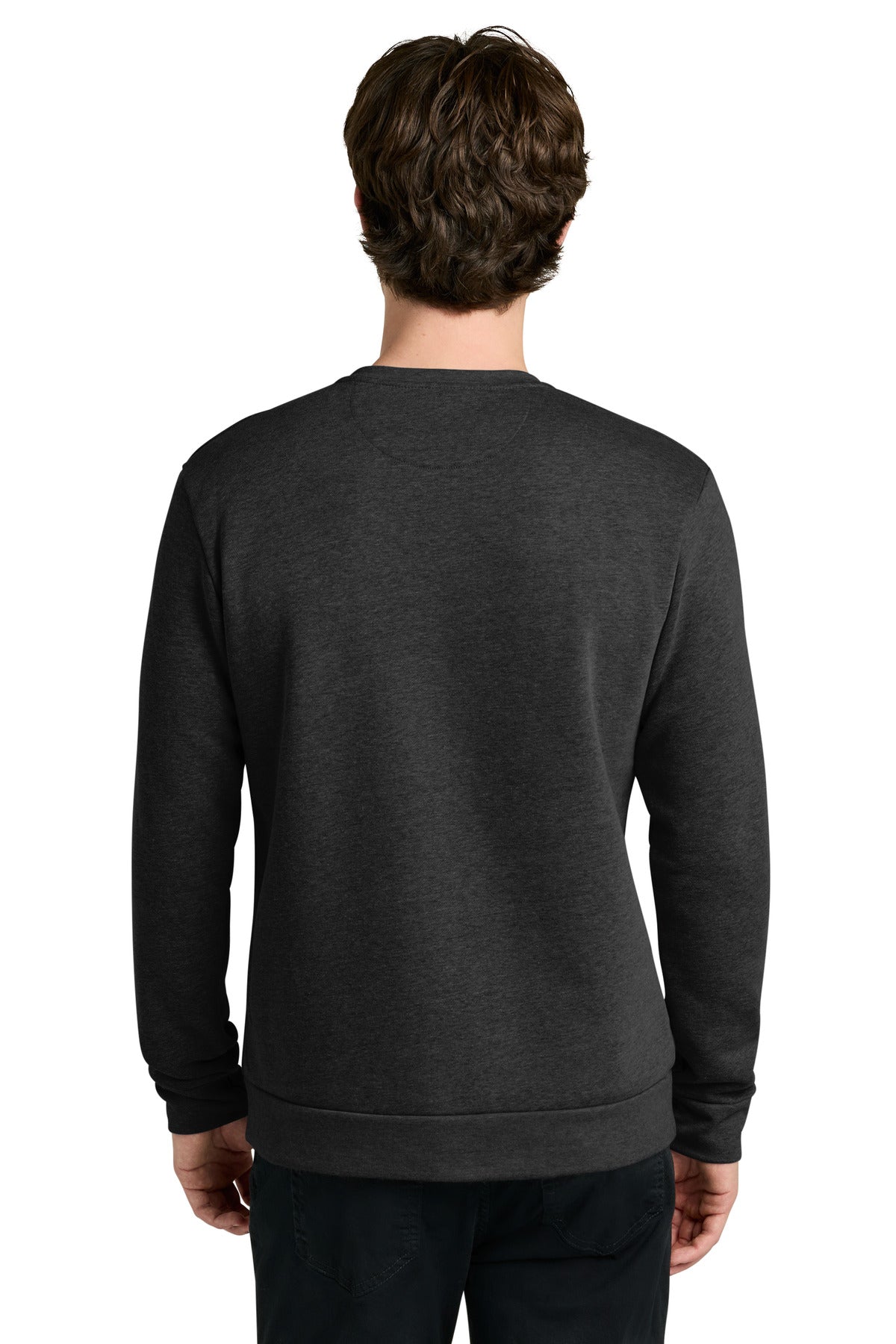 HthrBlack Next Level Apparel Adult Malibu Crewneck Sweatshirt NL9002