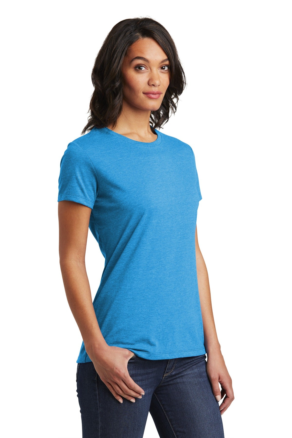 Hthrd Brt Turq District Women's Very Important Tee . DT6002