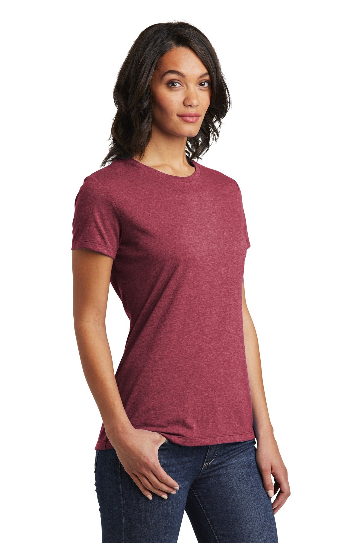 Hthrd Cardinal District Women's Very Important Tee . DT6002