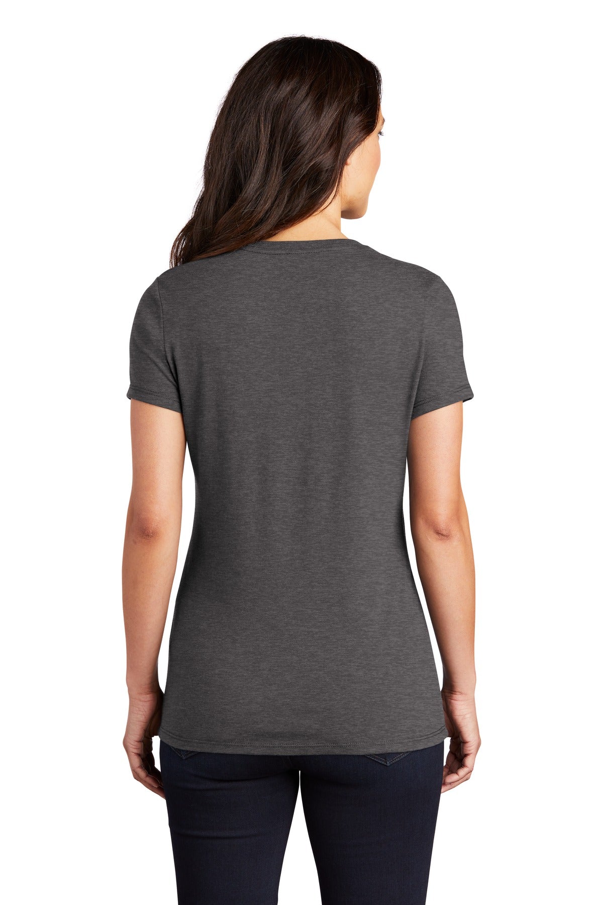 Hthrd Charcoal District Women's Perfect Tri Tee. DM130L