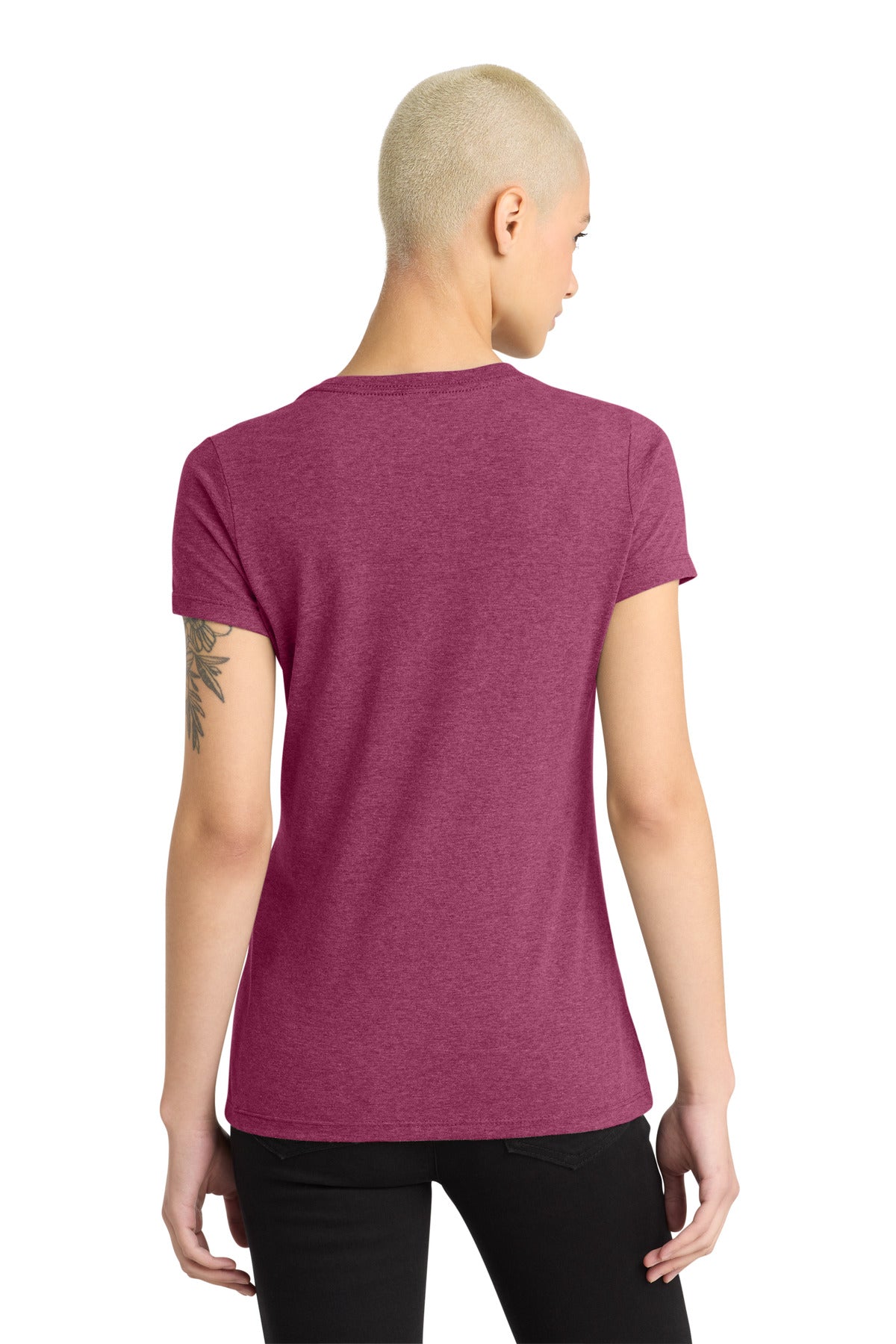 Hthrd Loganbry District - Women's Perfect Weight V-Neck Tee. DM1170L