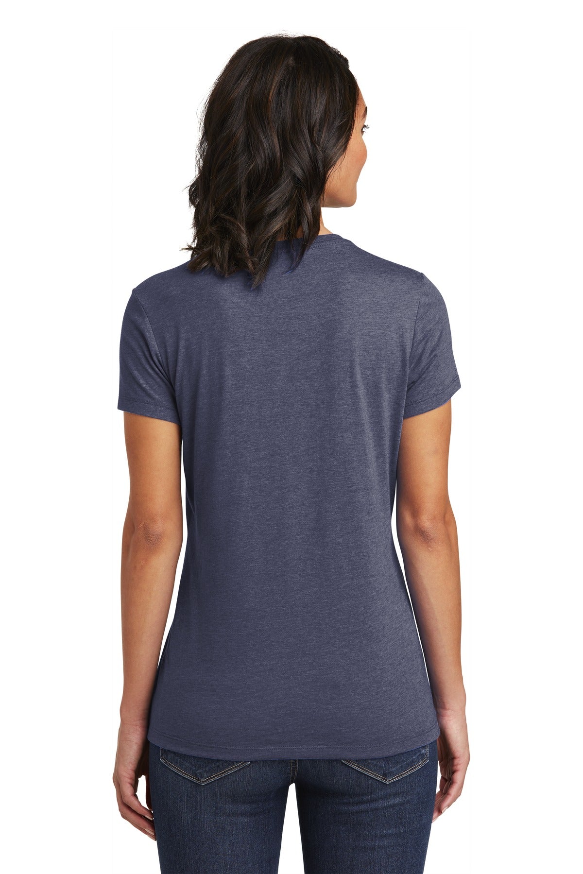 Hthrd Navy District Women's Very Important Tee . DT6002