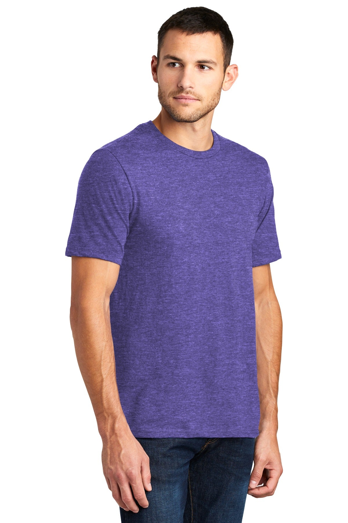Hthrd Purple District Very Important Tee . DT6000