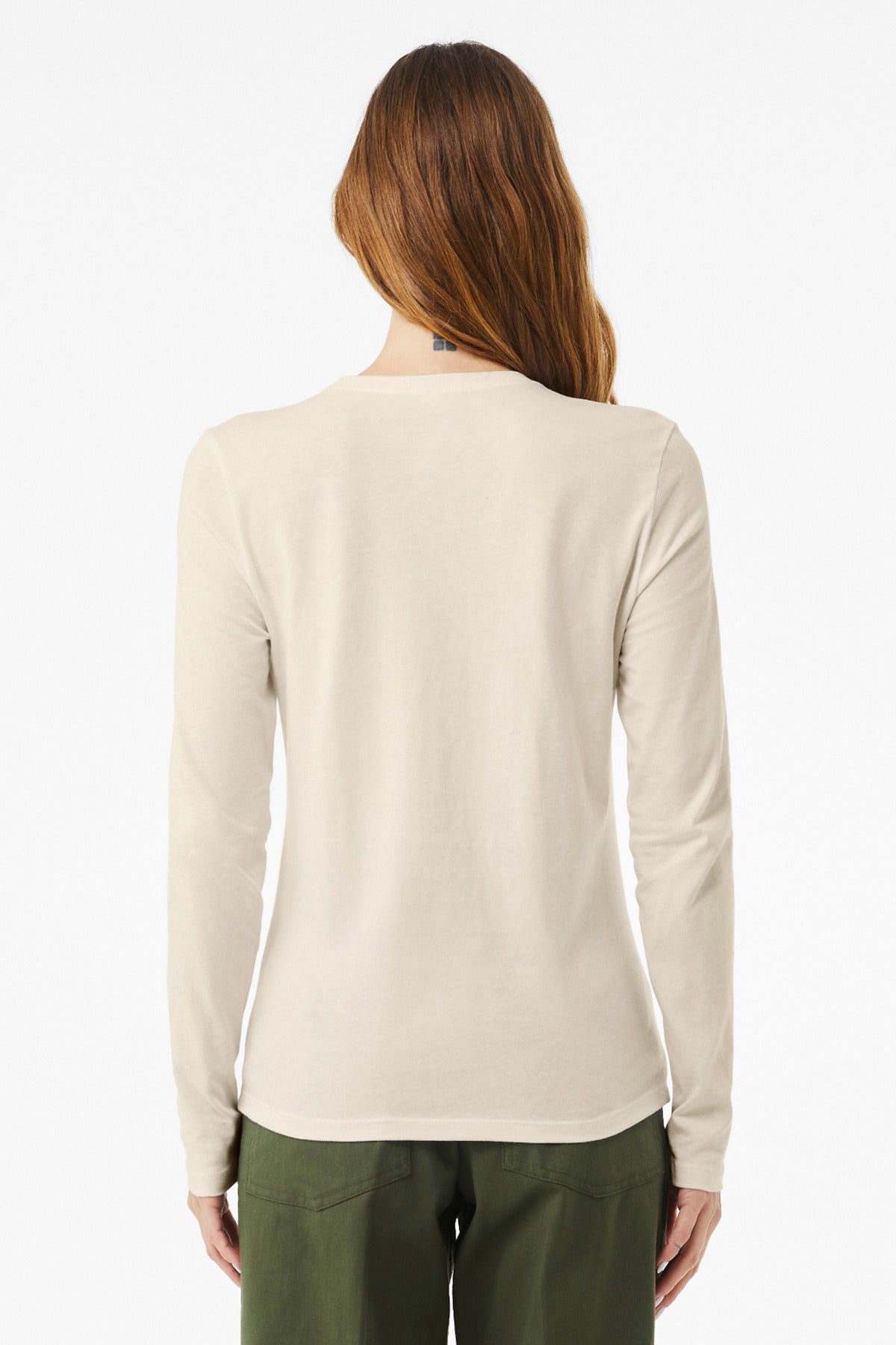 HthrDust BELLA+CANVAS Women's Jersey Long Sleeve Tee BC6500