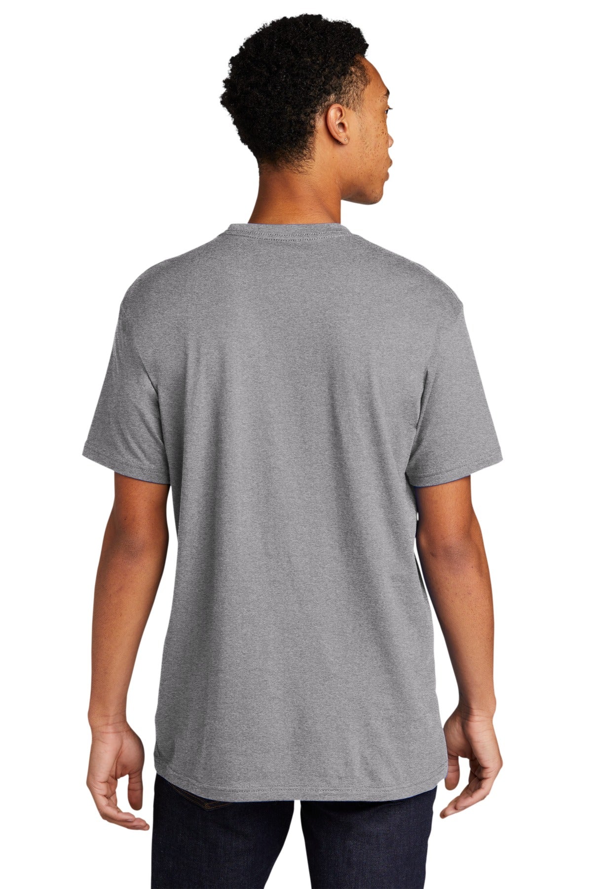 HthrGray Next Level Apparel Adult Cotton Tee. NL3600