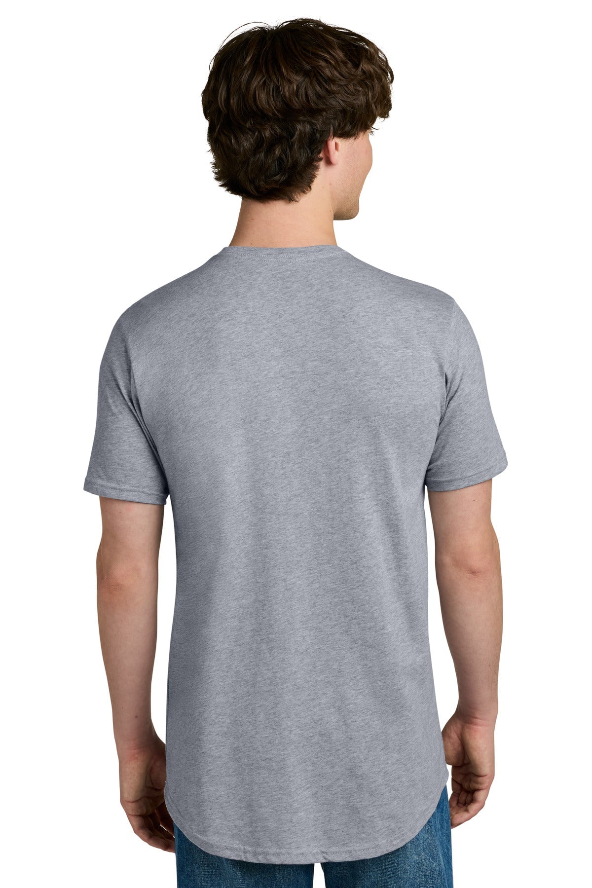 HthrGray Next Level Apparel Cotton Long Body Tee NL3602