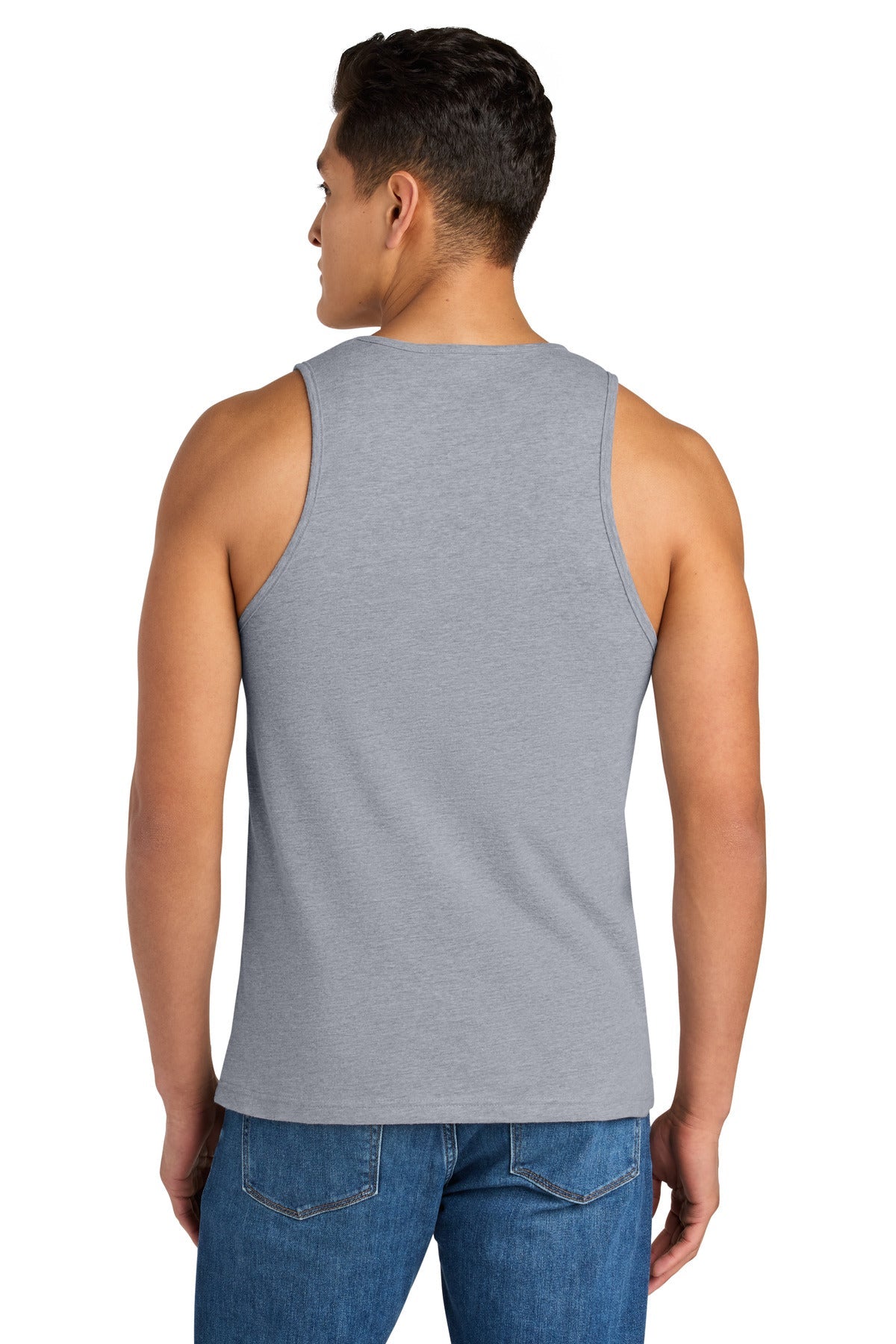 HthrGray Next Level Apparel Cotton Muscle Tank NL3633
