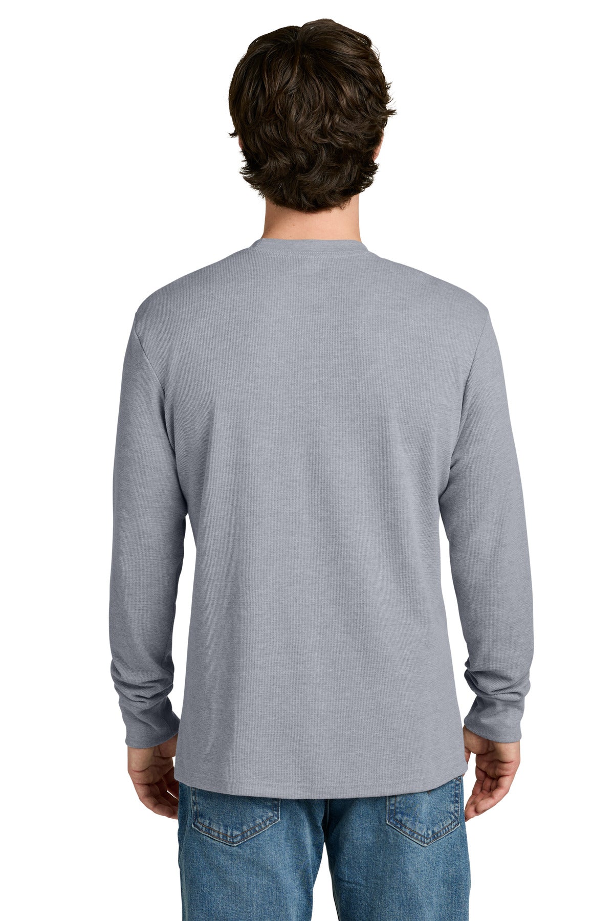 HthrGray Next Level Apparel Ideal Thermal Long Sleeve Tee NL8211