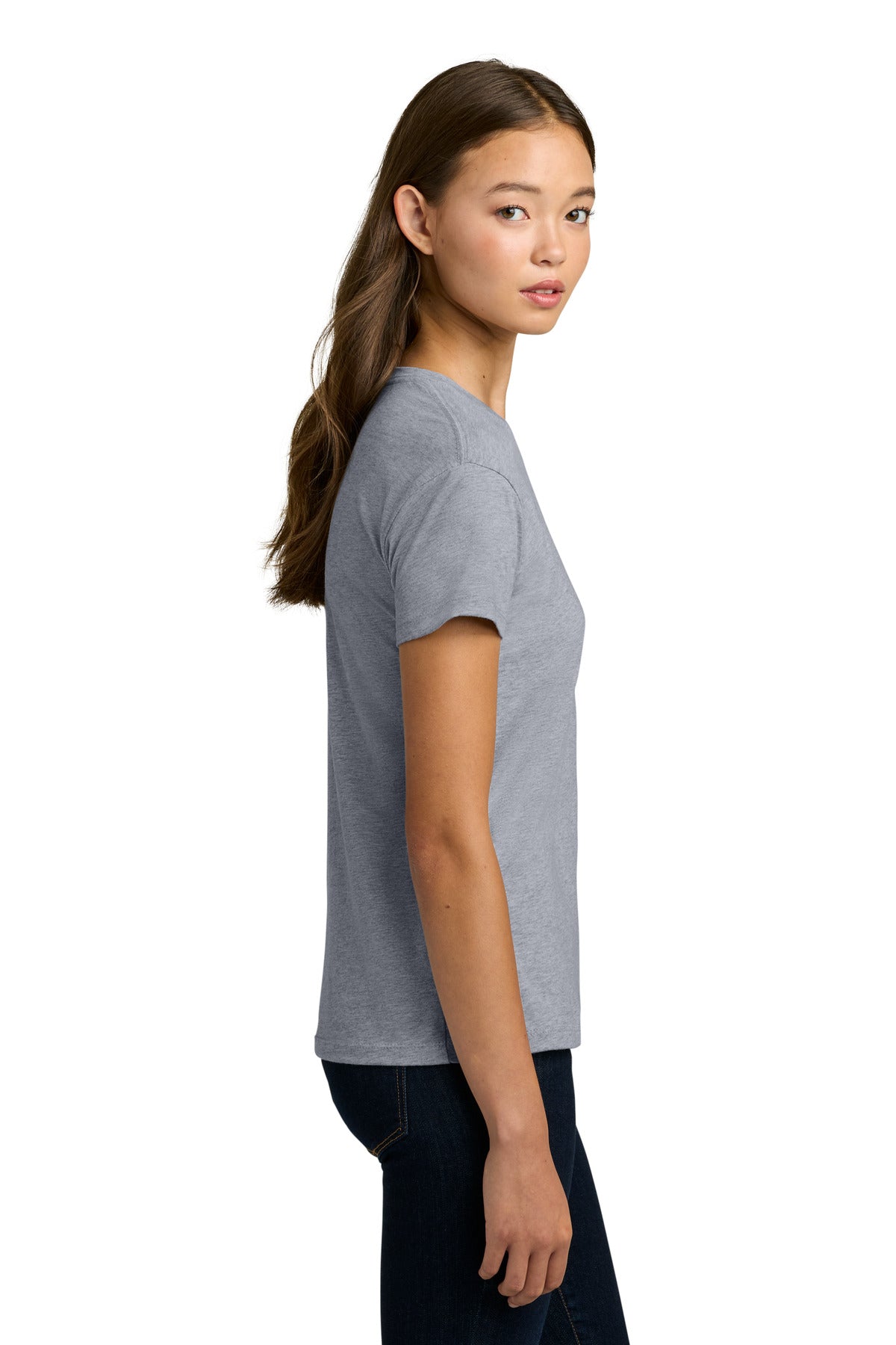 HthrGray Next Level Apparel Women's Cotton Relaxed Tee NL3910