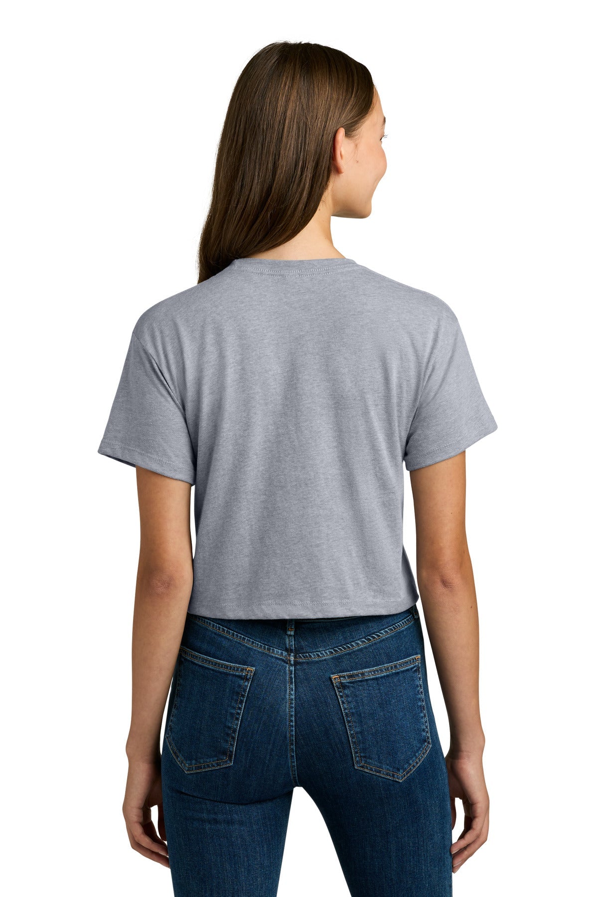 HthrGray Next Level Apparel Women's Ideal Crop Top NL1580