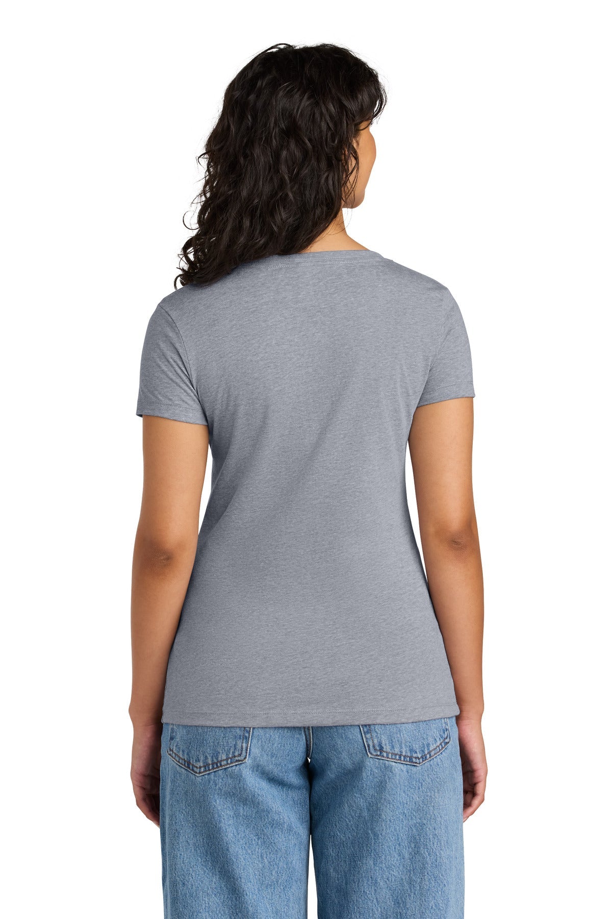 HthrGray Next Level Apparel Women's Ideal V-Neck Tee NL1540