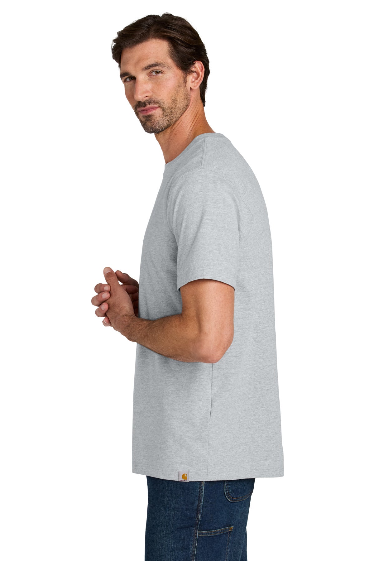 HthrGrey Carhartt Short Sleeve T-Shirt CT106020