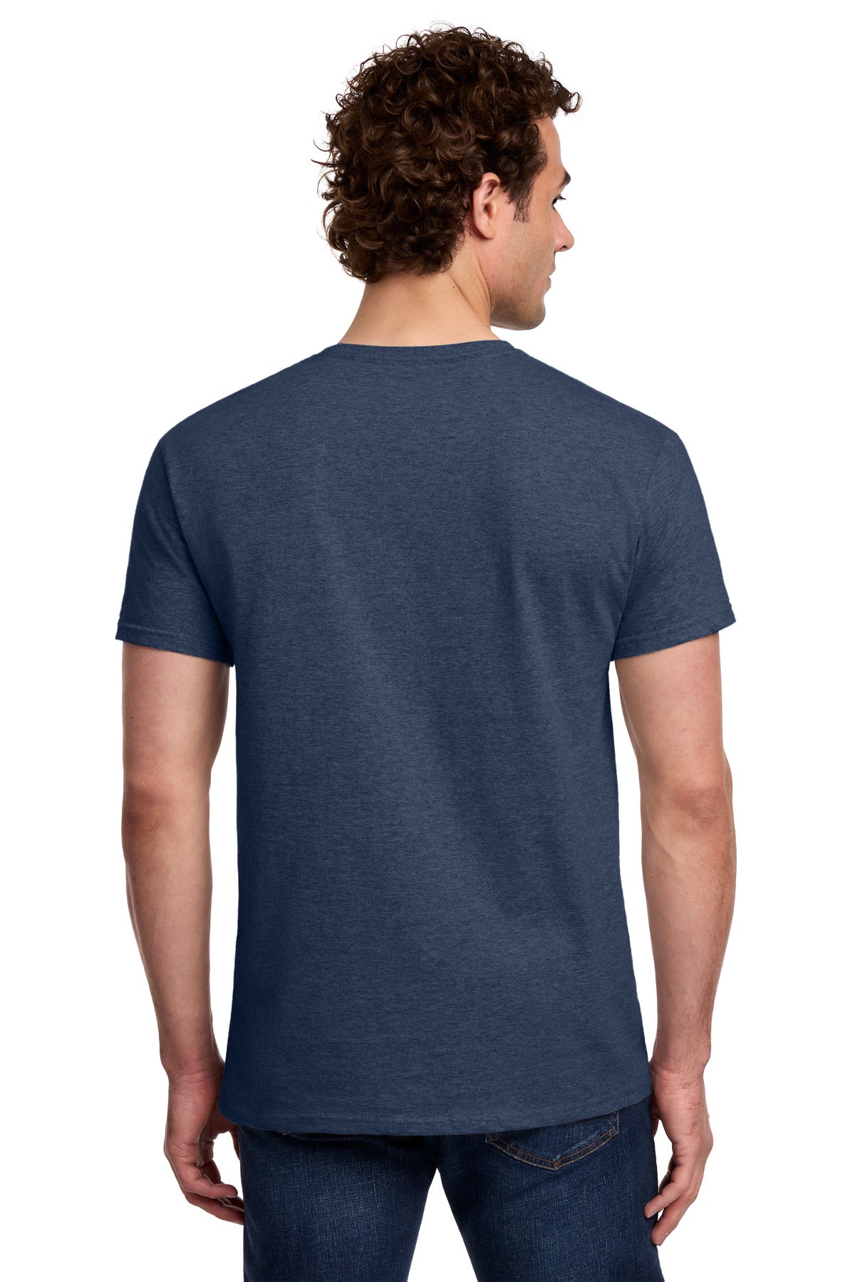 HthrNavy Gildan Light Cotton Tee 3000