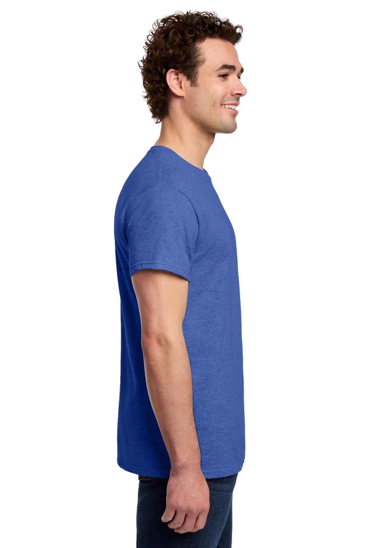 HthrRoyal Gildan Light Cotton Tee 3000