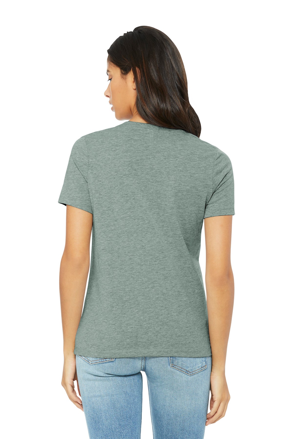 HthrSage BELLA+CANVAS Women's Relaxed CVC Tee BC6400CVC